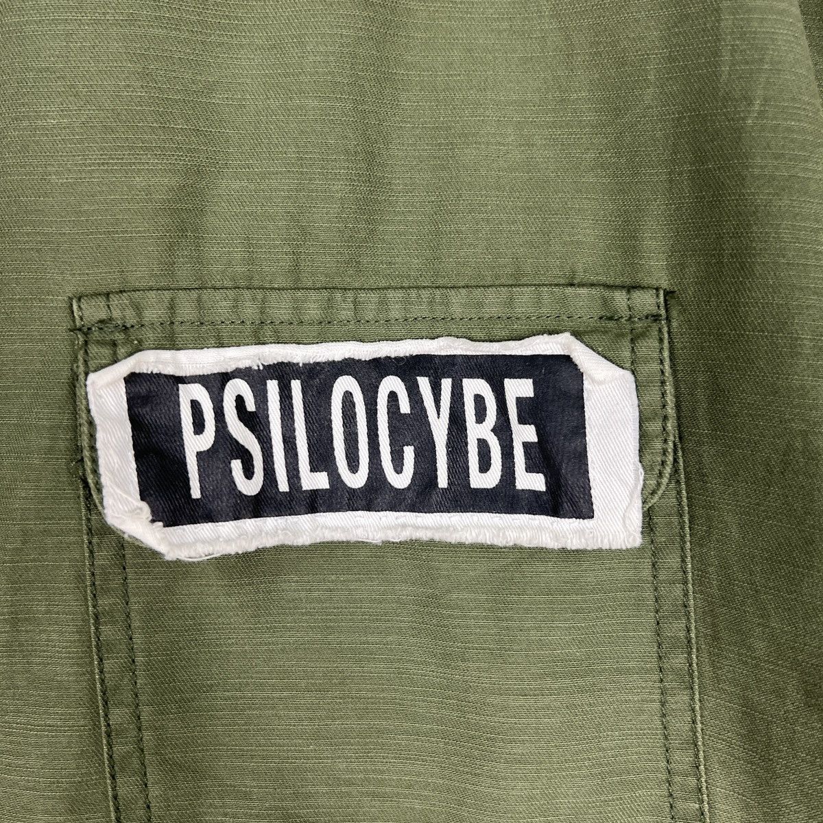 Japanese Brand 🔥 ZARA MAN PSILOCYBE MILITARY SLEEVE LESS SHIRT JACKET Size US M / EU 48-50 / 2 - 14 Thumbnail