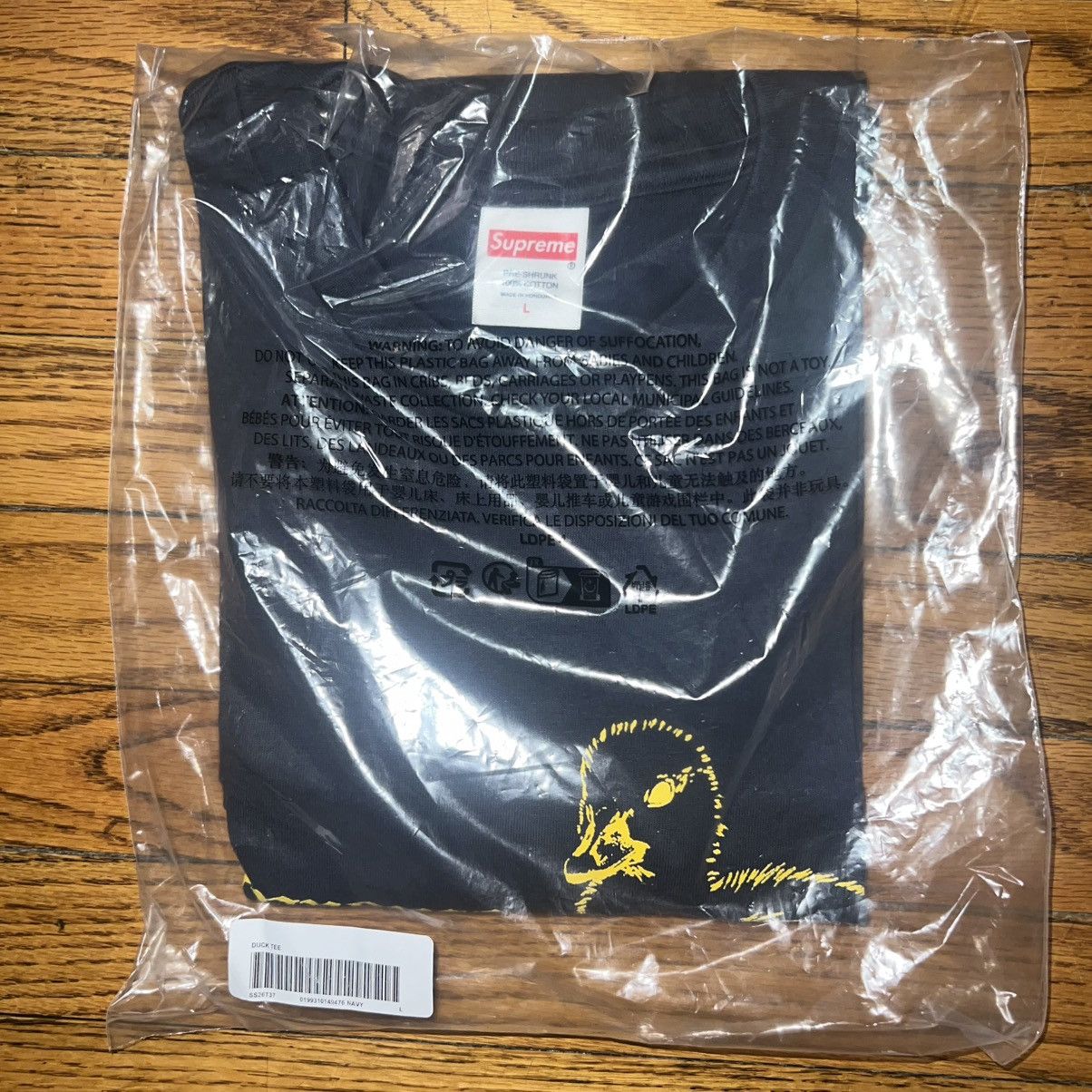 Supreme Supreme Duck Tee Navy Size: Large Size US L / EU 52-54 / 3 - 2 Thumbnail