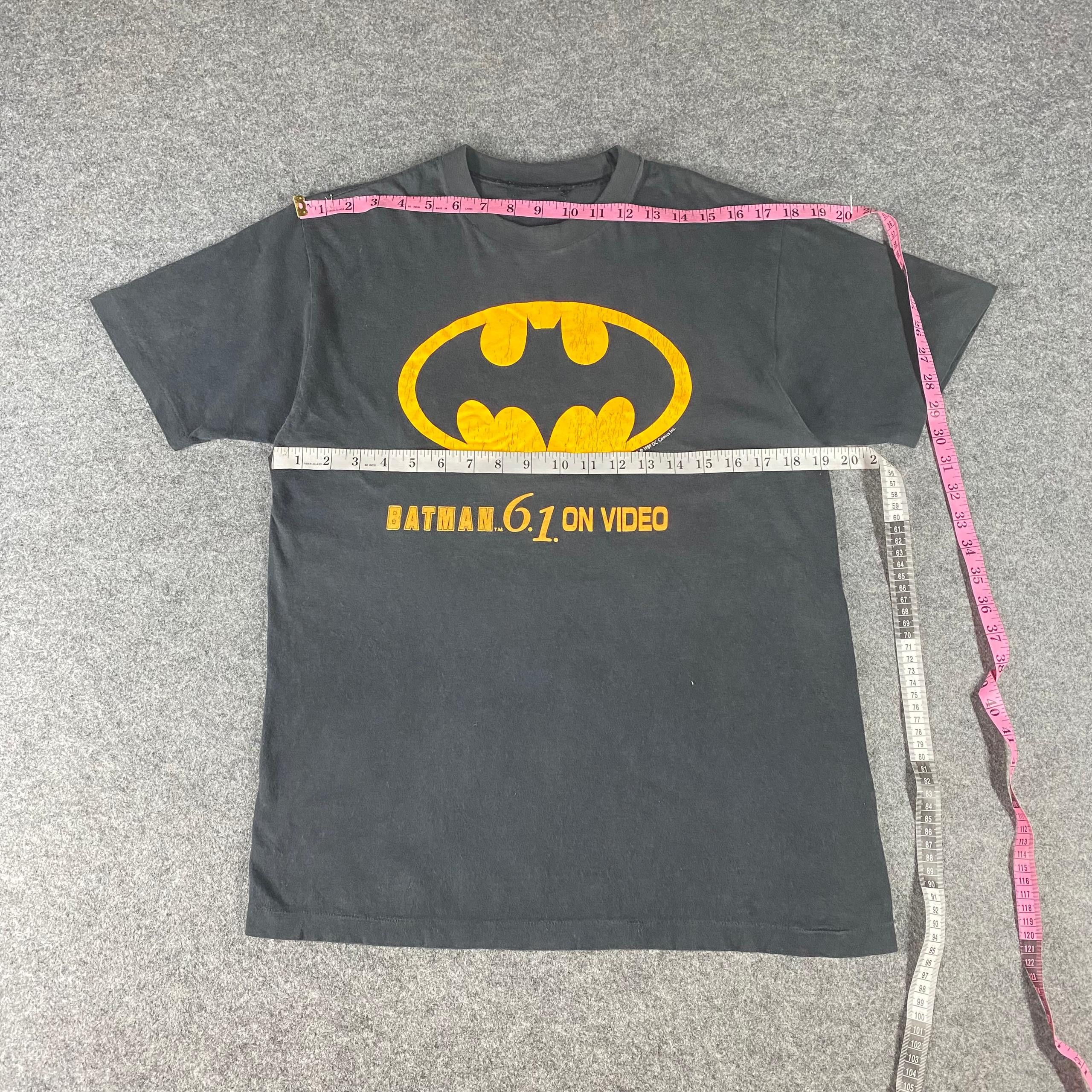 Vintage Vintage 80s Batman Promo Movie Tshirt Size US M / EU 48-50 / 2 - 3 Thumbnail