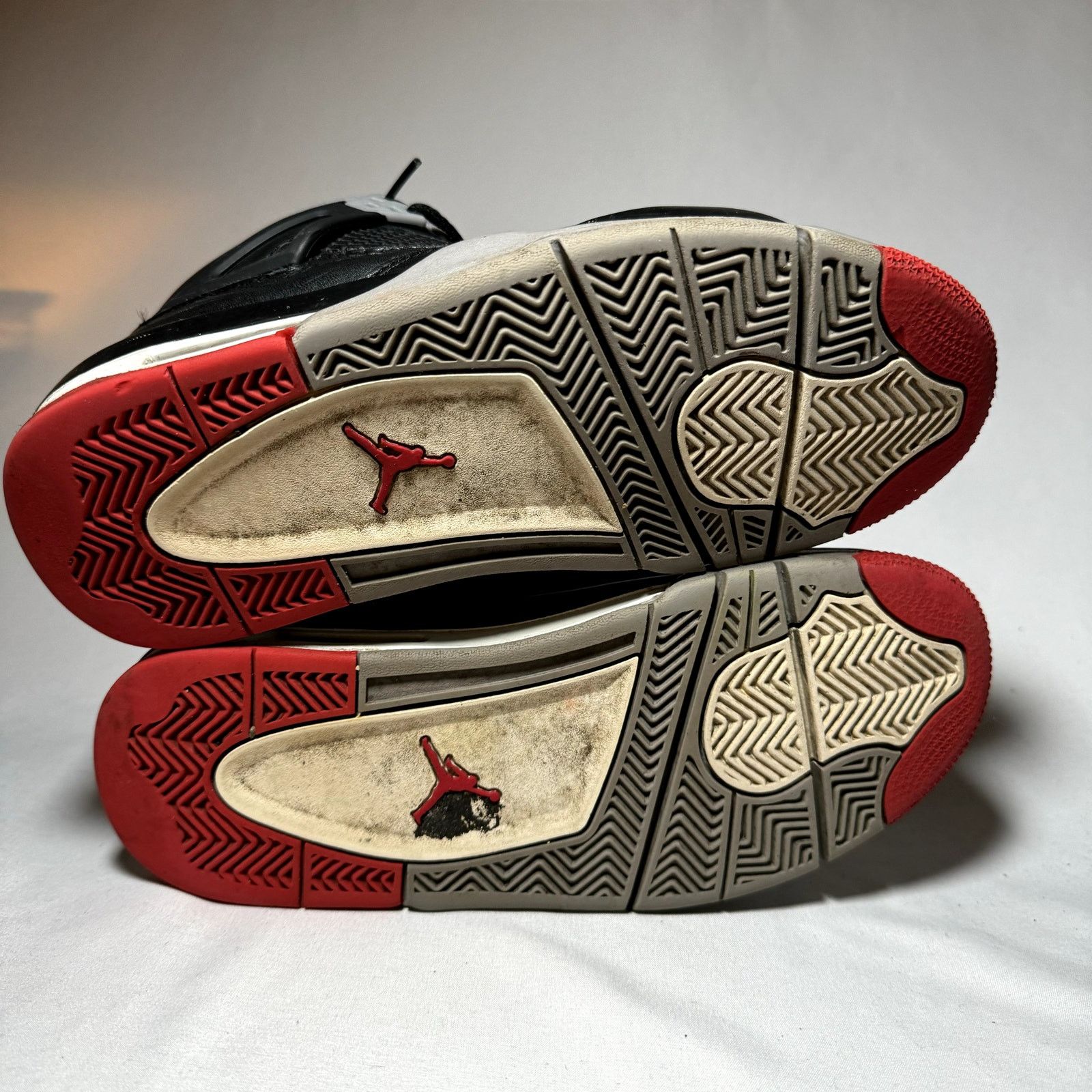 Jordan Brand × Nike Size 7 - Air Jordan 4 Retro GS Bred Reimagined Men's Shoes Size US 7 / EU 40 - 8 Thumbnail