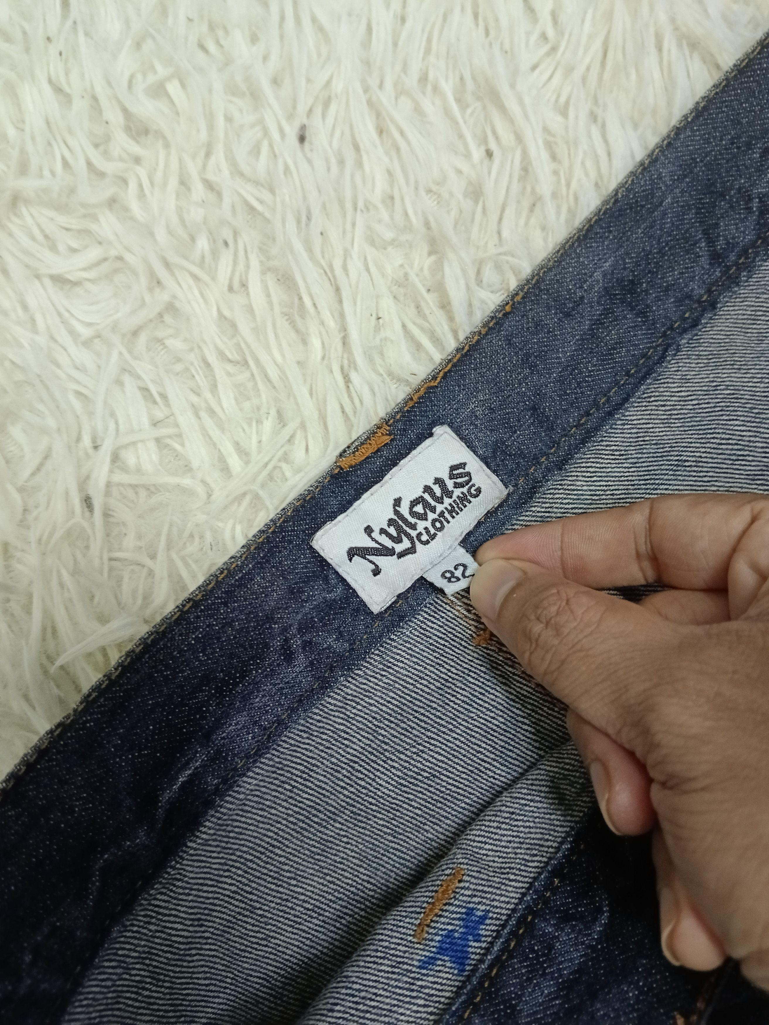 Japanese Brand DiSTRESSED ELECTRIC ⚡ JAPANESE BRAND BY NYLAUS Size US 32 / EU 48 - 7 Thumbnail