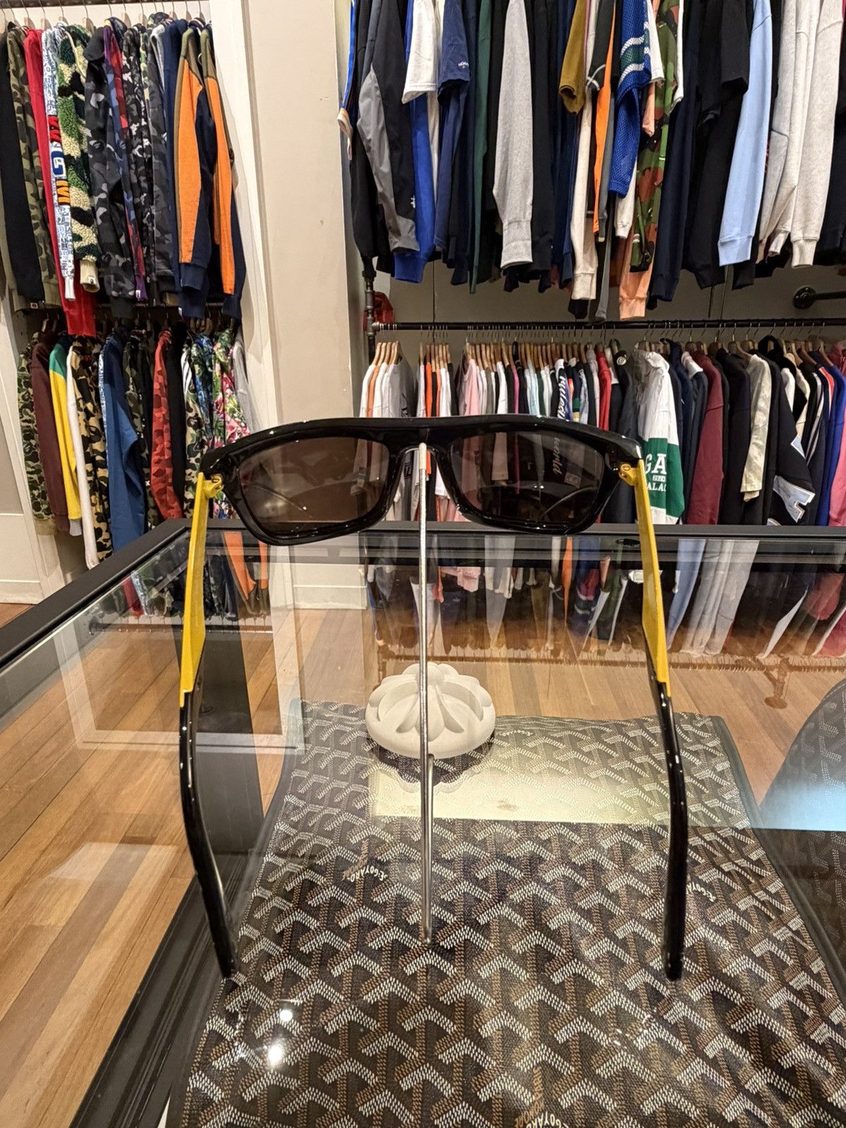 Dolce & Gabbana Dolce & Gabbana Sunglasses Black / Yellow Size ONE SIZE - 6 Thumbnail