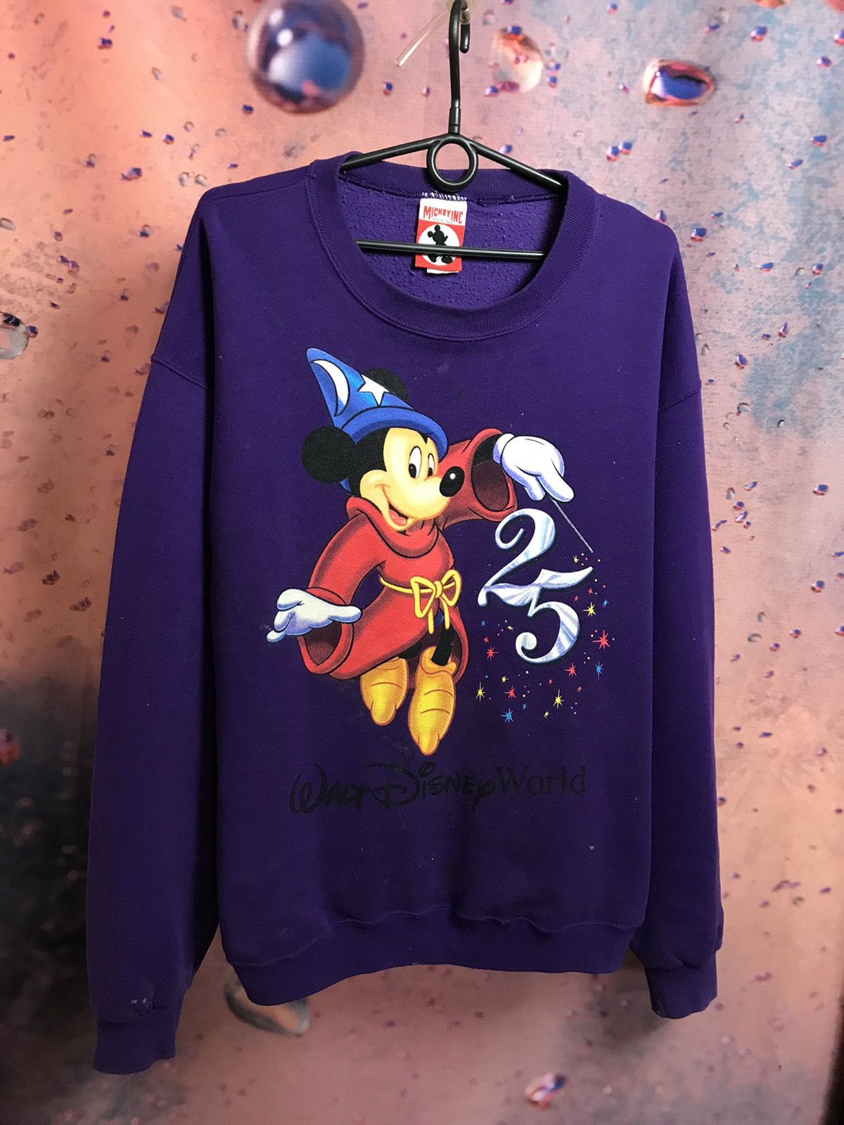 Disney Vintage 90s Disney Mickey Mouse sweatshirt Size US XL / EU 56 / 4 - 2 Thumbnail