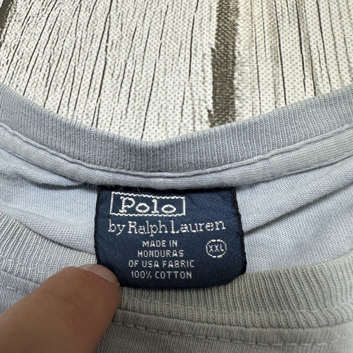 Polo Ralph Lauren × Vintage Vintage Polo tee Size US XXL / EU 58 / 5 - 4 Thumbnail