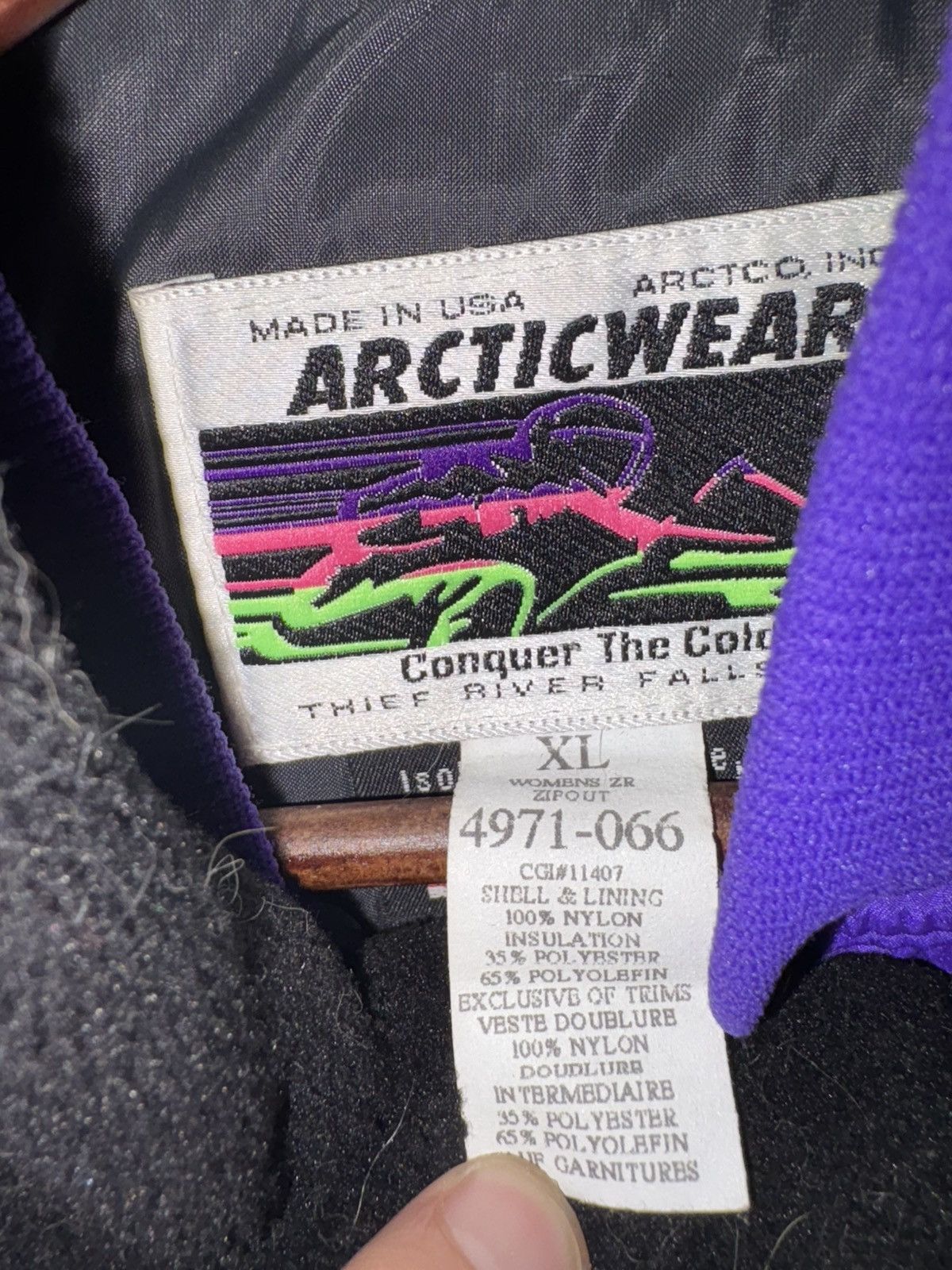 Vintage Vintage Arctic Cat Snowmobile Jacket 90s 2 Layer Windbreaker Size US XL / EU 56 / 4 - 11 Thumbnail