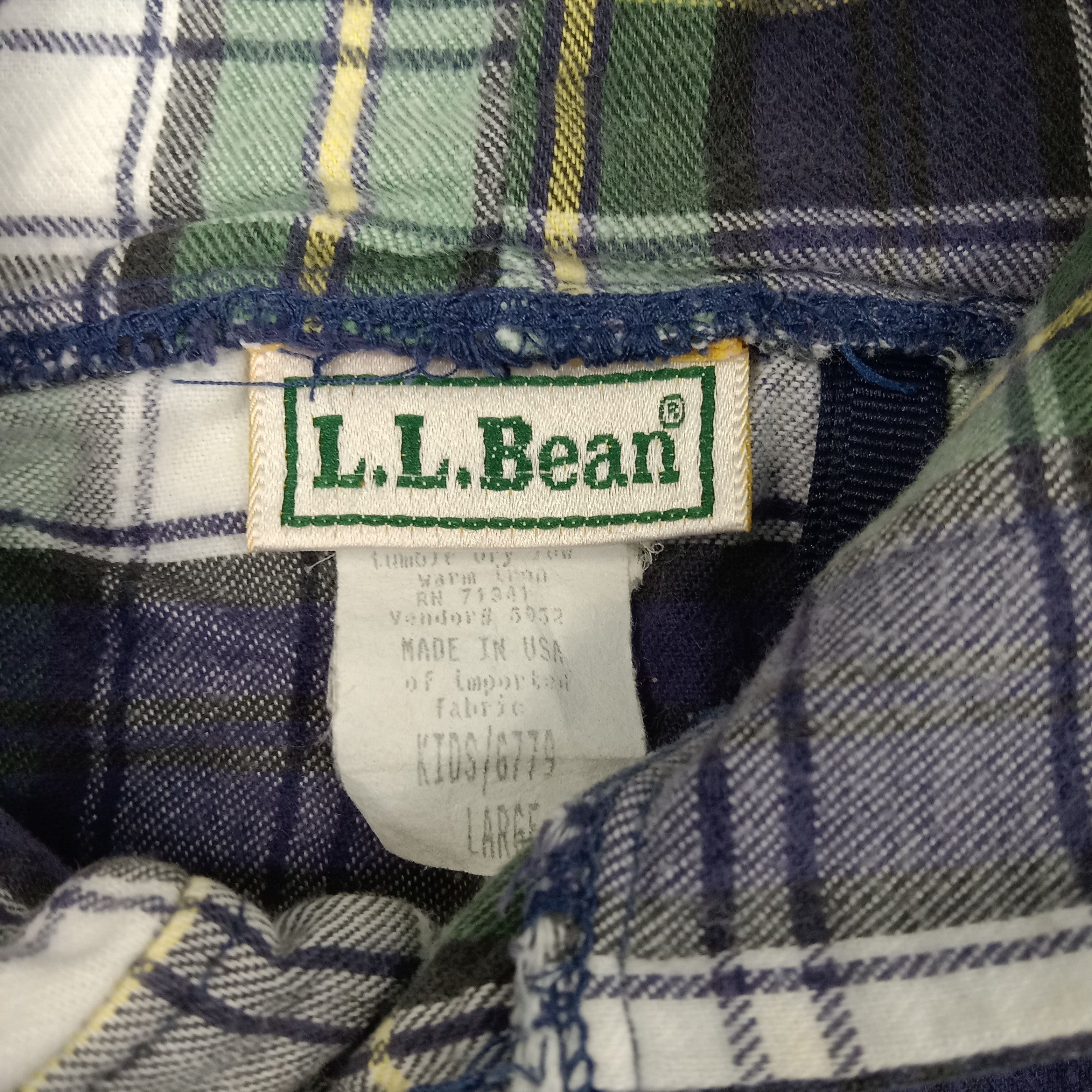 L.L. Bean L.L. Bean Japanese Long Sleeve Hoodies Tshirt C259N12 Size US L / EU 52-54 / 3 - 3 Thumbnail