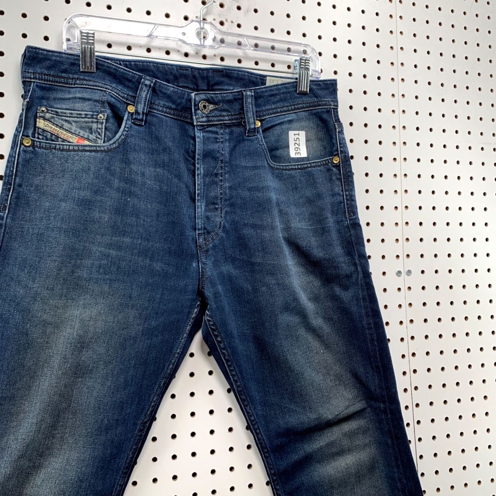 Diesel VINTAGE Diesel Denim Jeans Men Relaxed LARKEE Dark Whisker Baggy 31x32 Fits 33x29.5 Size US 31 - 5 Thumbnail