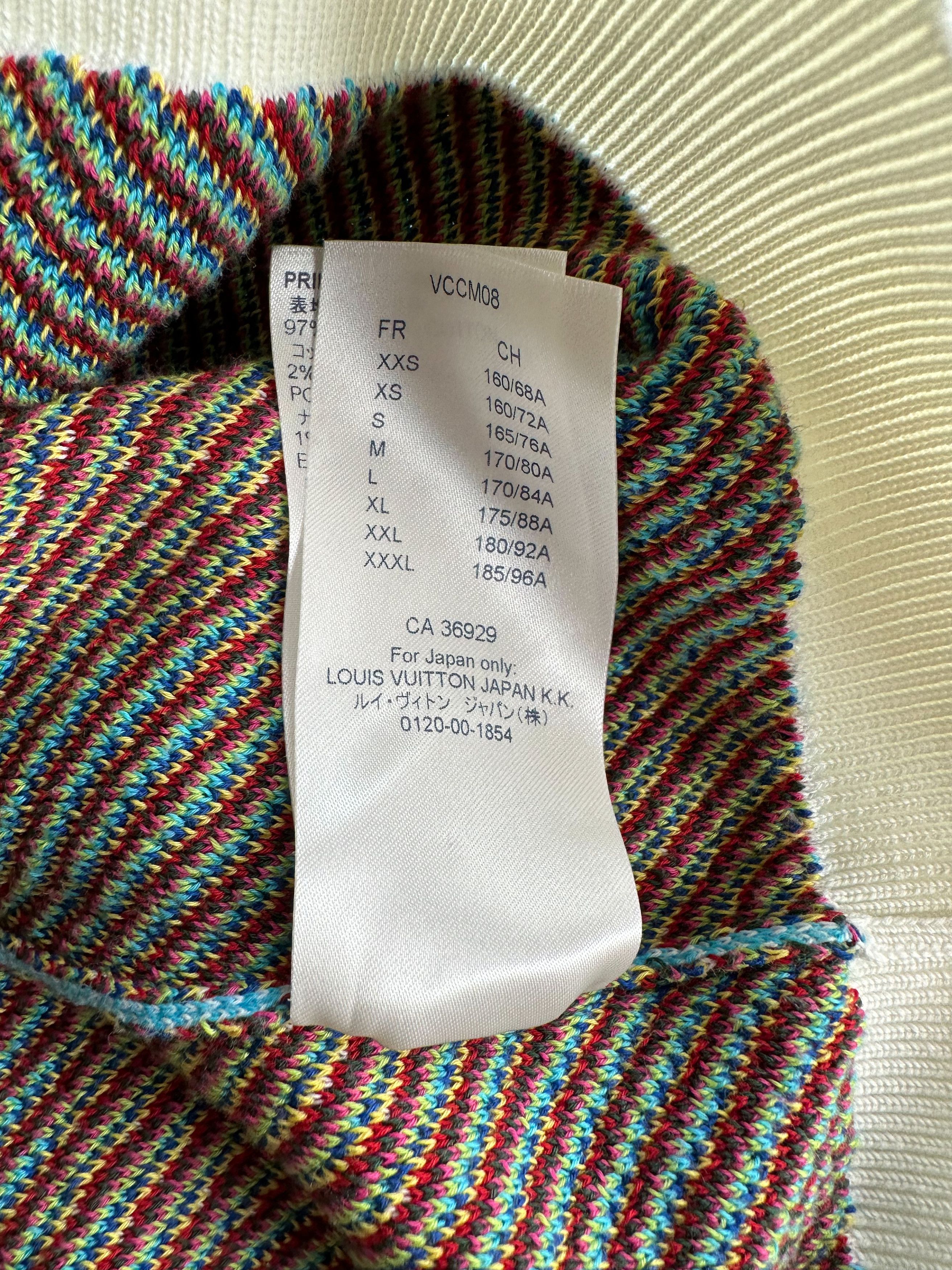 Louis Vuitton Louis Vuitton Psychedelic Quarter Zip Jacket Size US S / EU 44-46 / 1 - 6 Thumbnail