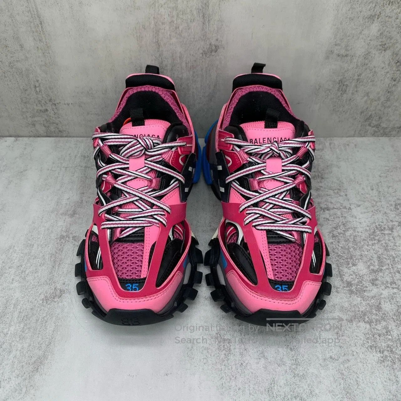 Balenciaga Balenciaga Track Pink Sneakers Size 35. Size US 4 / IT 34 - 4 Thumbnail