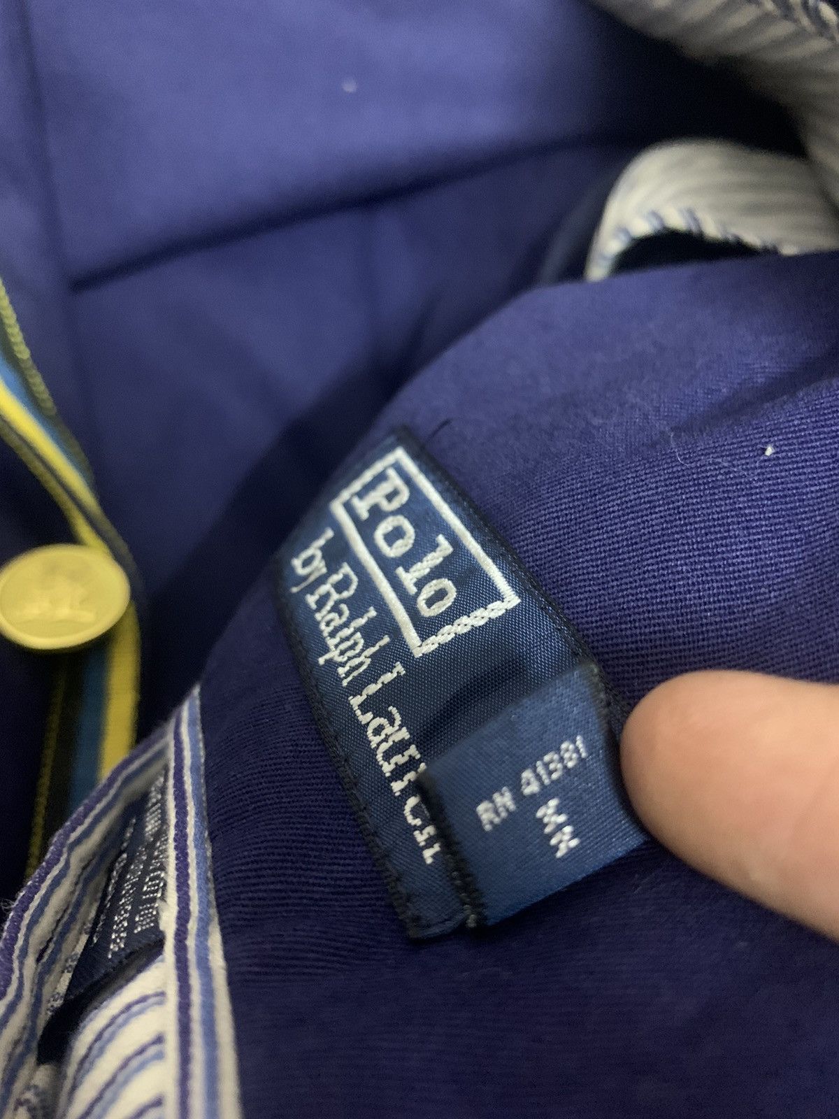 Ralph Lauren Vintage PRLC Oxford Navy Coat Size US M / EU 48-50 / 2 - 11 Thumbnail