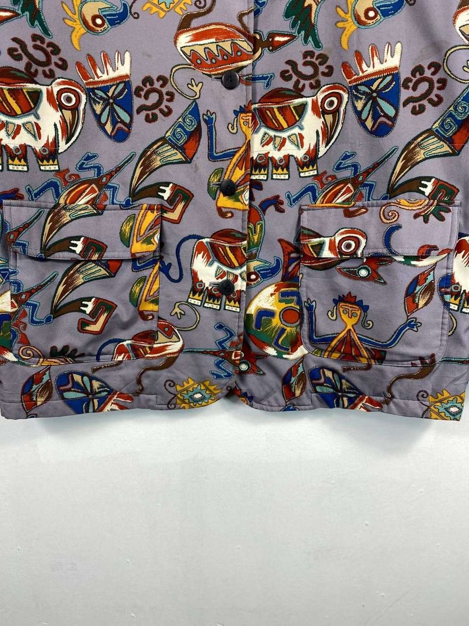 Japanese Brand vintage japanese brand native art jacket nice design Size XXL / US 16-18 / IT 52-54 - 3 Thumbnail