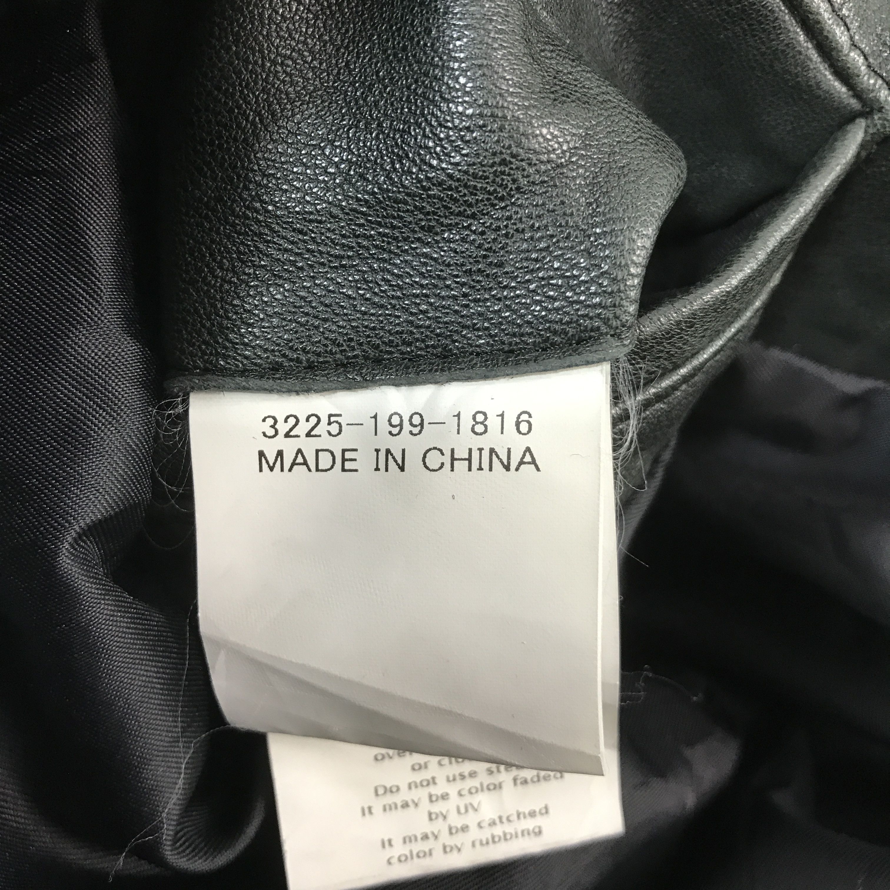 Tornado Mart JAPAN DESIGN BIKER GREEN LABEL RELAXING LEATHER JACKET Size US S / EU 44-46 / 1 - 14 Thumbnail