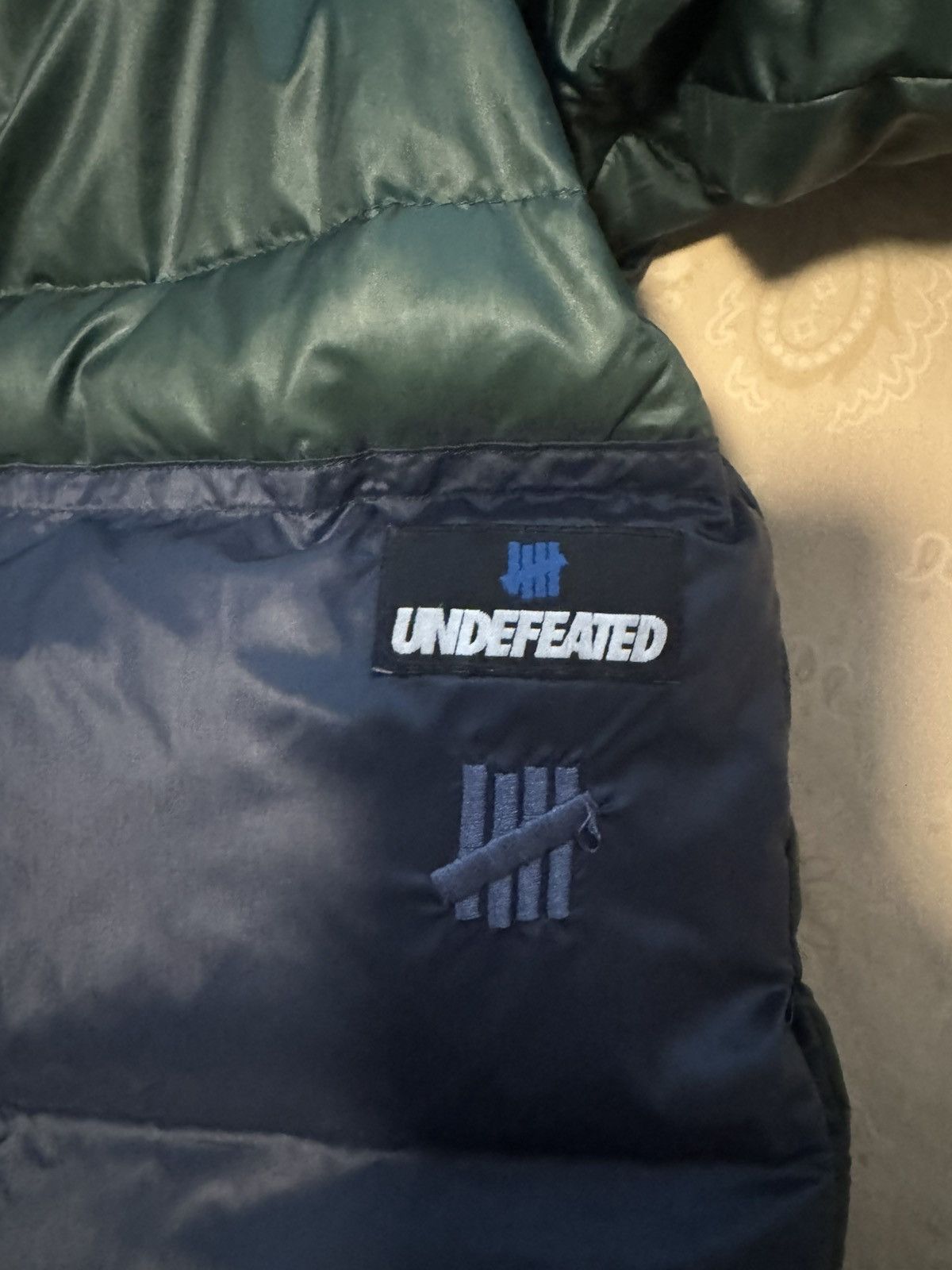 Undefeated Undefeated Hooded Puffer - Hunter green Size US M / EU 48-50 / 2 - 4 Thumbnail