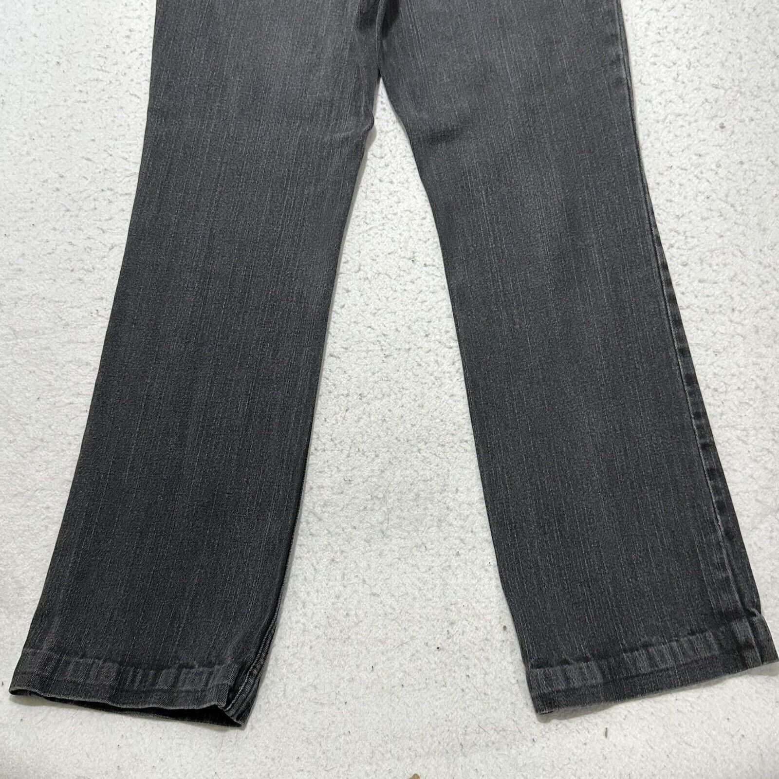 Liz Claiborne Liz Claiborne 8 Regular Slim Bootcut Jeans Dark Gray Denim Size 30" / US 8 / IT 44 - 8 Thumbnail
