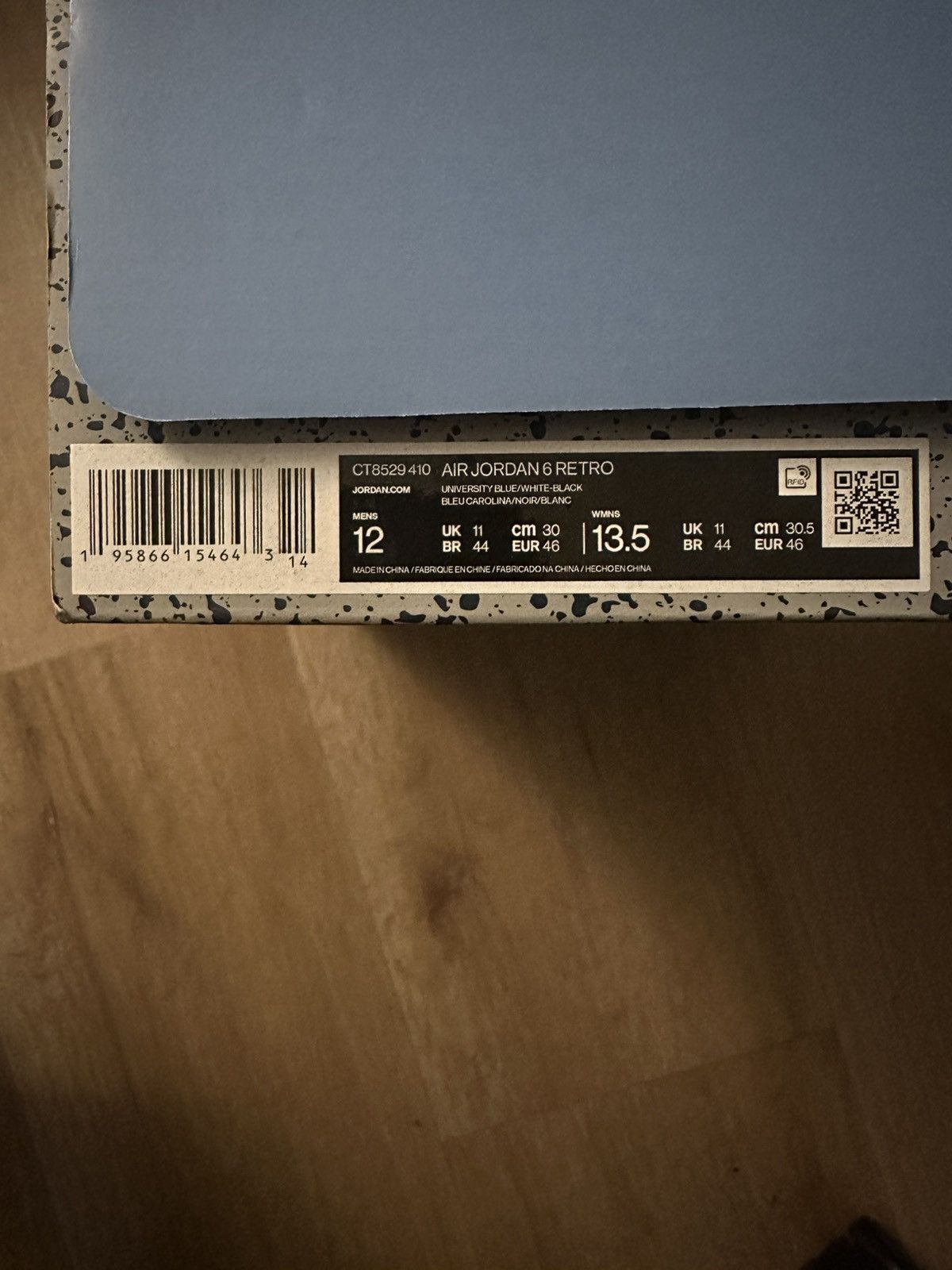 Jordan Brand Jordan 6 UNC Size US 12 / EU 45 - 7 Thumbnail