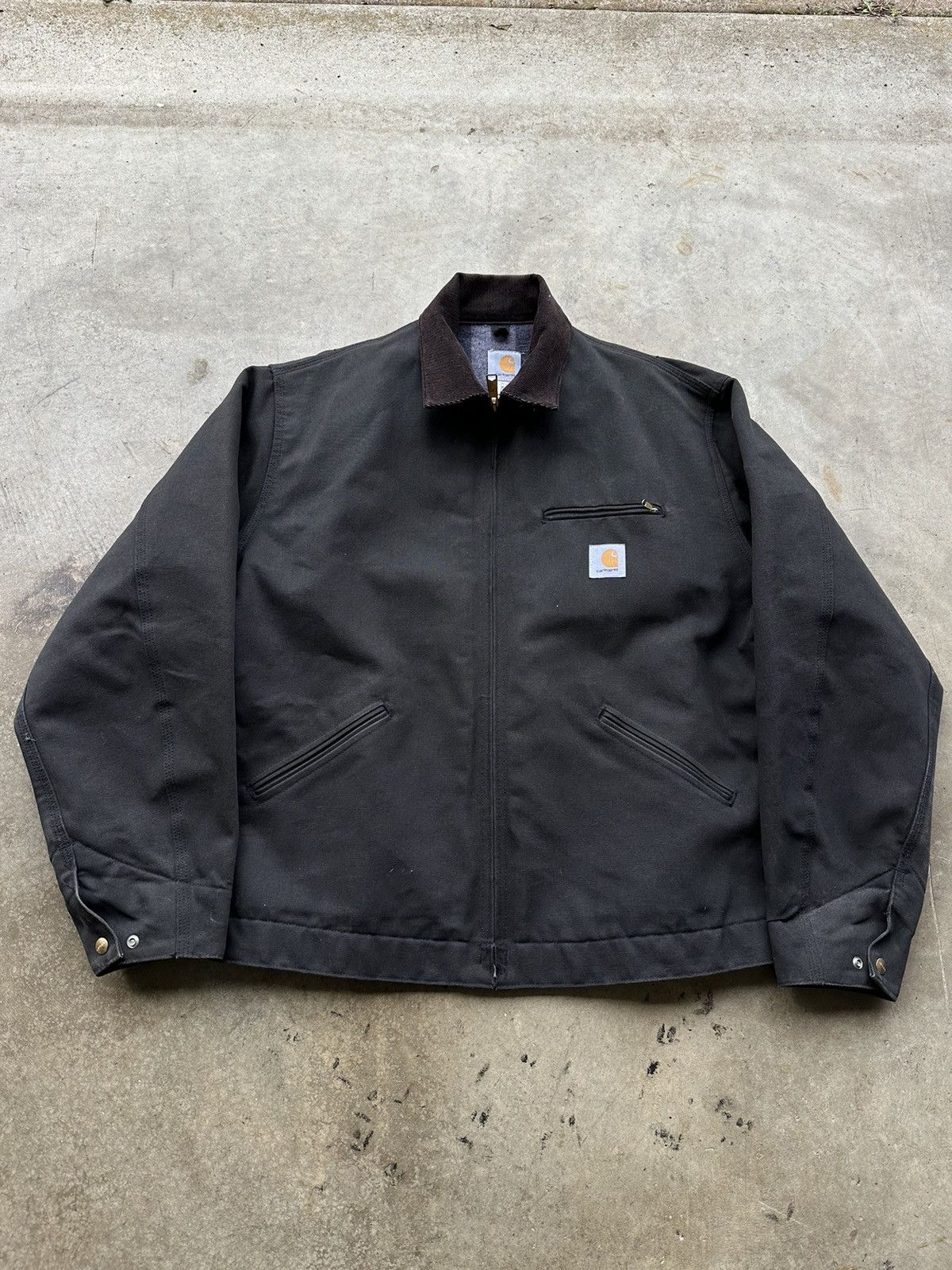 image of 90’S Carhartt Black Detroit Jacket, Men's (Size 2XL)