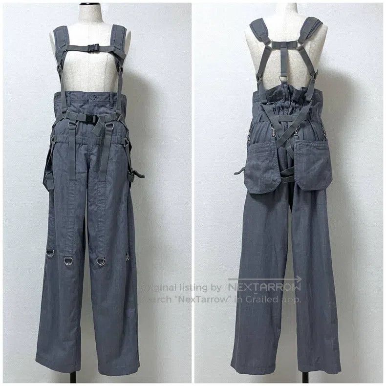 Other Comme Des Garcons size S Grey vintage parachute design ove Size 23" - 1 Thumbnail