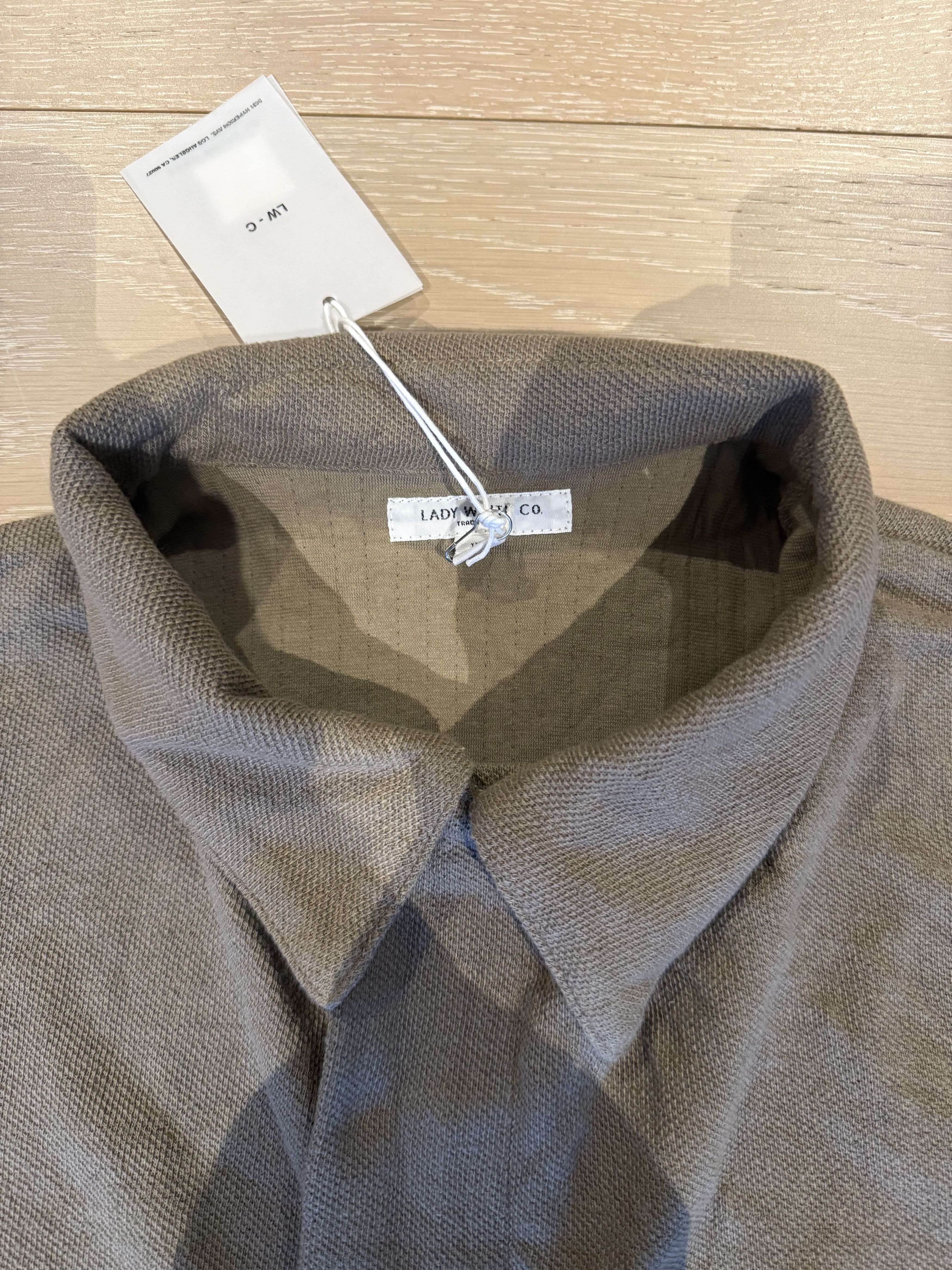 Lady White Co. 💚 Lady White Co. Double Knit Jacket Almond Large NEW Size US L / EU 52-54 / 3 - 11 Thumbnail