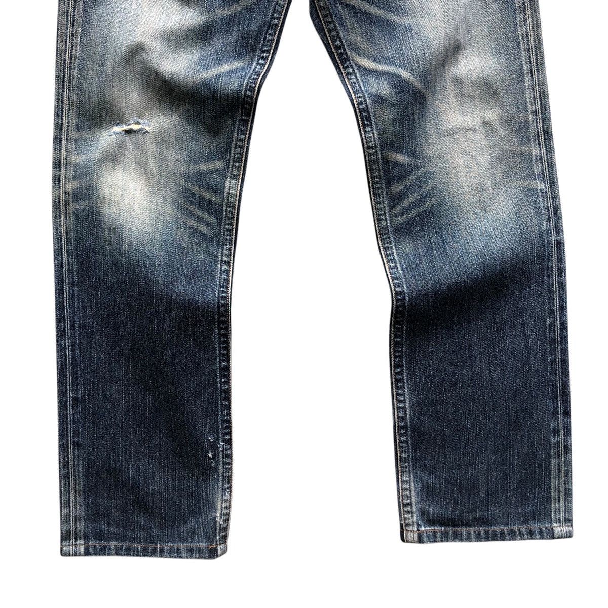 Japanese Brand × Le Grande Bleu (L.G.B.) × Wrangler Vintage WRANGLER straight cut jeans Size US 30 / EU 46 - 4 Thumbnail
