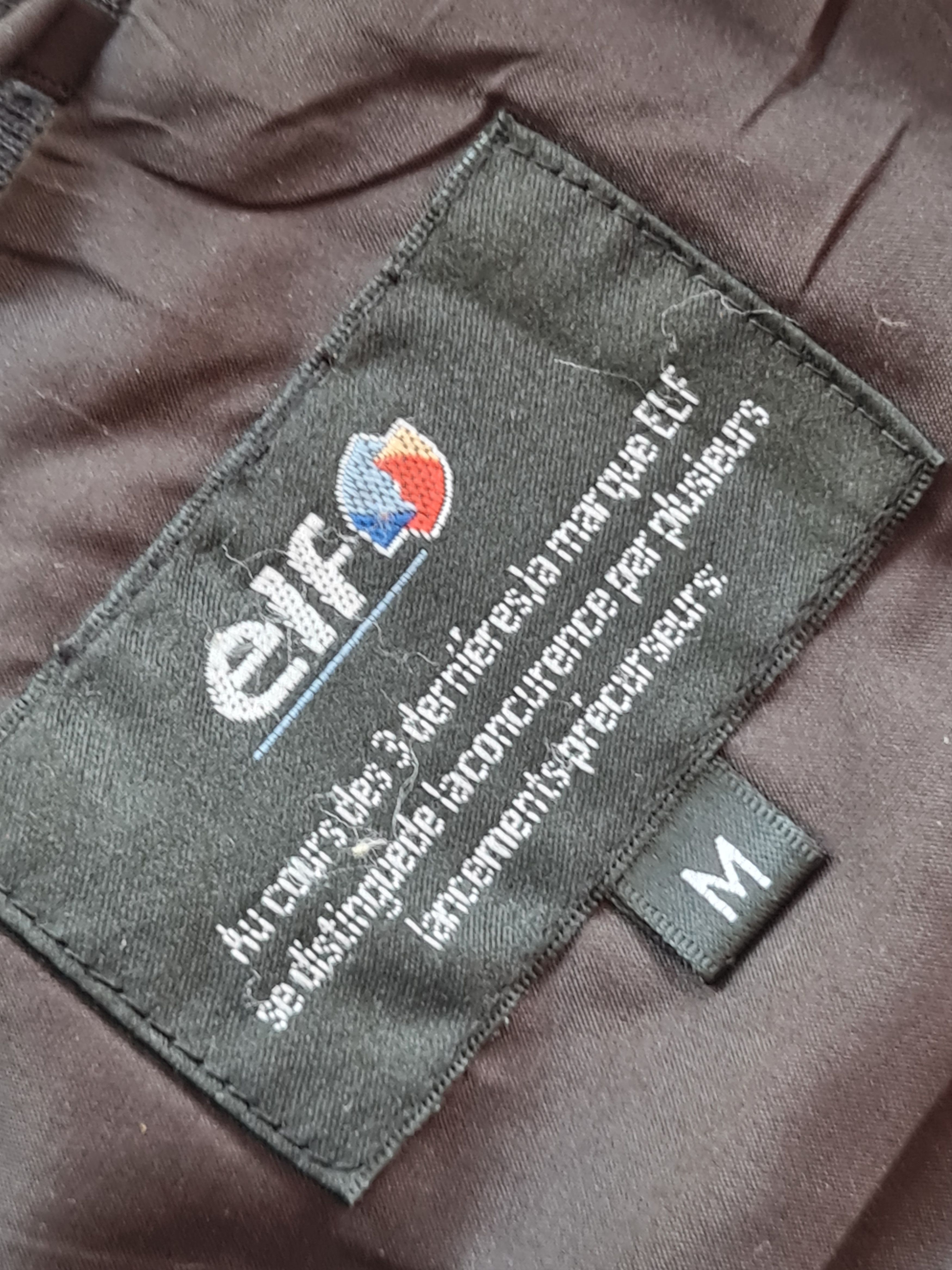 Vintage Vintage ELF Racing Light Jacket Black Size US M / EU 48-50 / 2 - 8 Thumbnail