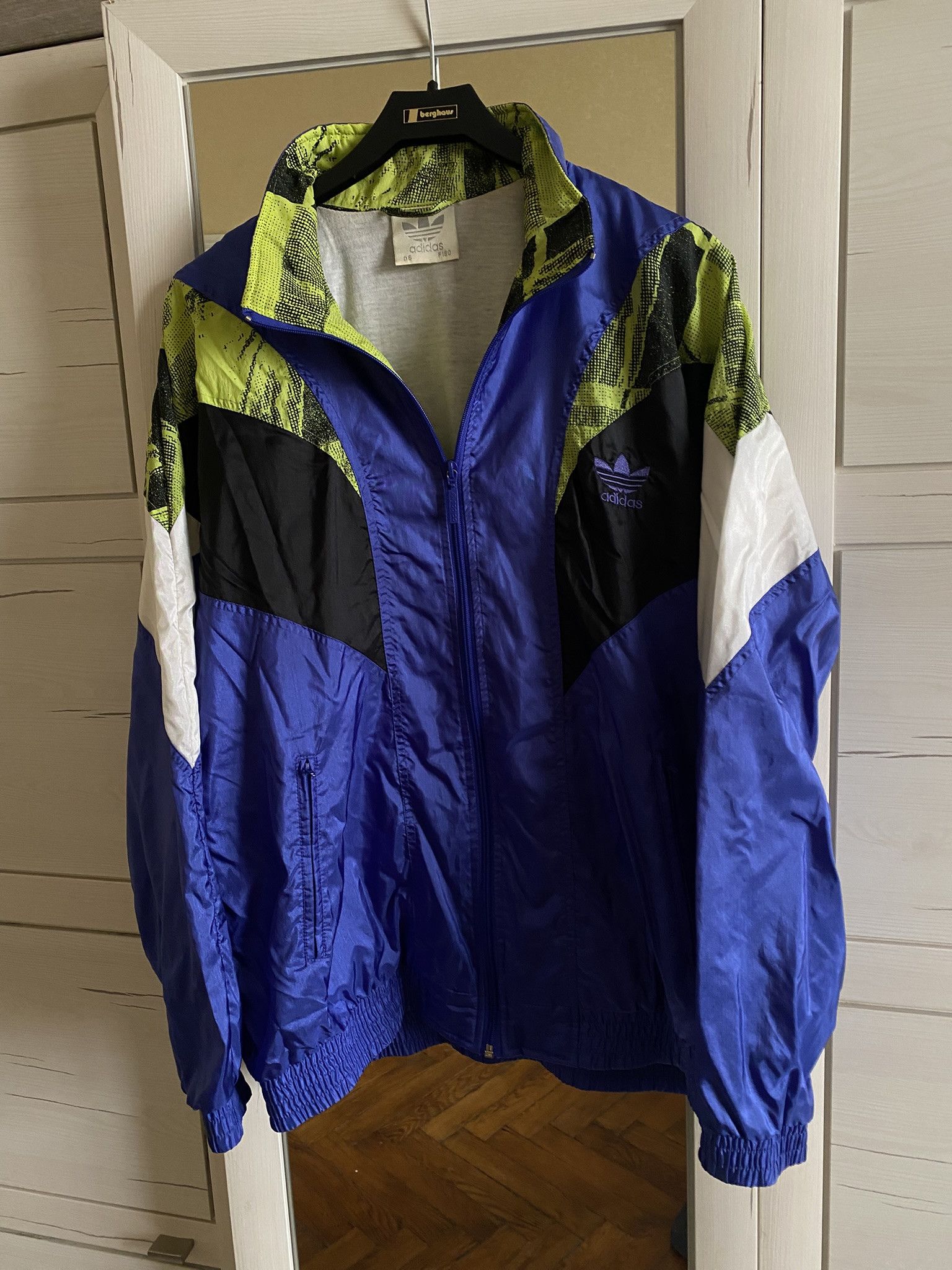 Vintage 90s ADIDAS Retro Multicolor Nylon Tracksuit Men's