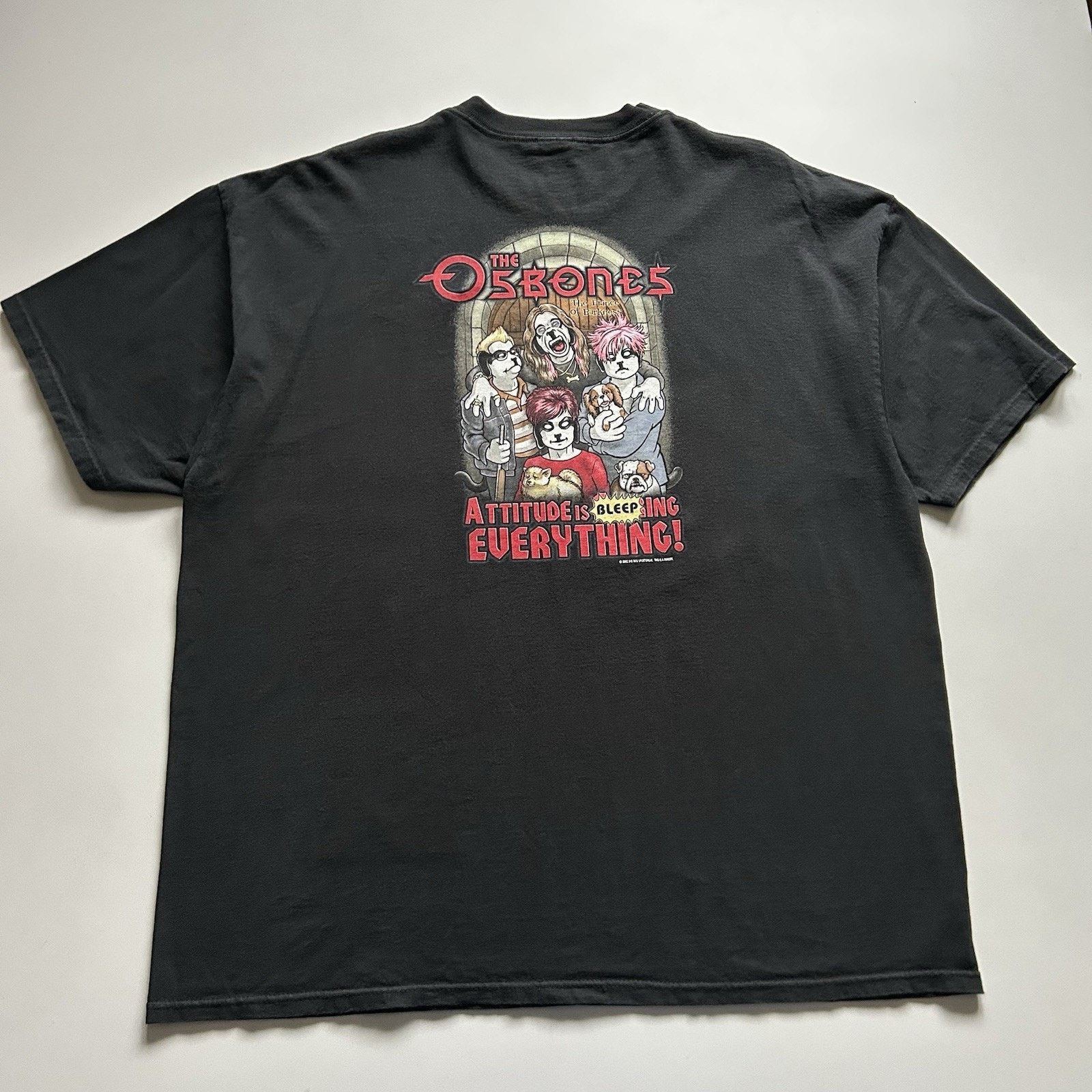 Vintage Big Dogs The Ozbones Parody Shirt 2XL Ozzy Osbourne