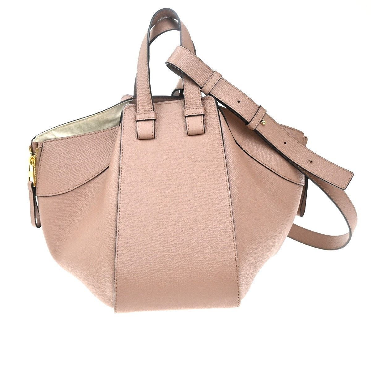 Loewe Loewe Leather Hammock Bag Beige Size ONE SIZE - 2 Thumbnail