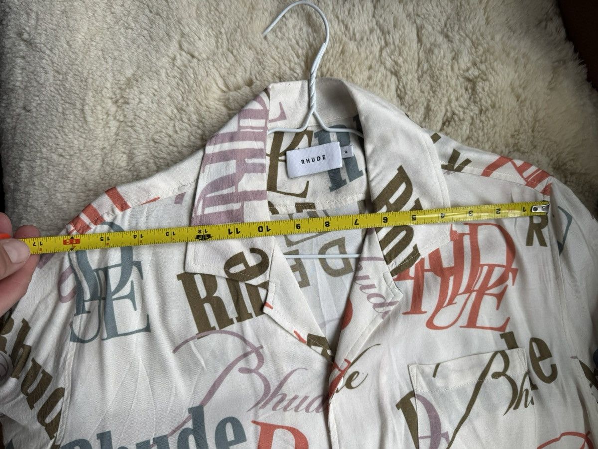 Rhude Rhude Logo Shirt Size US XL / EU 56 / 4 - 6 Thumbnail