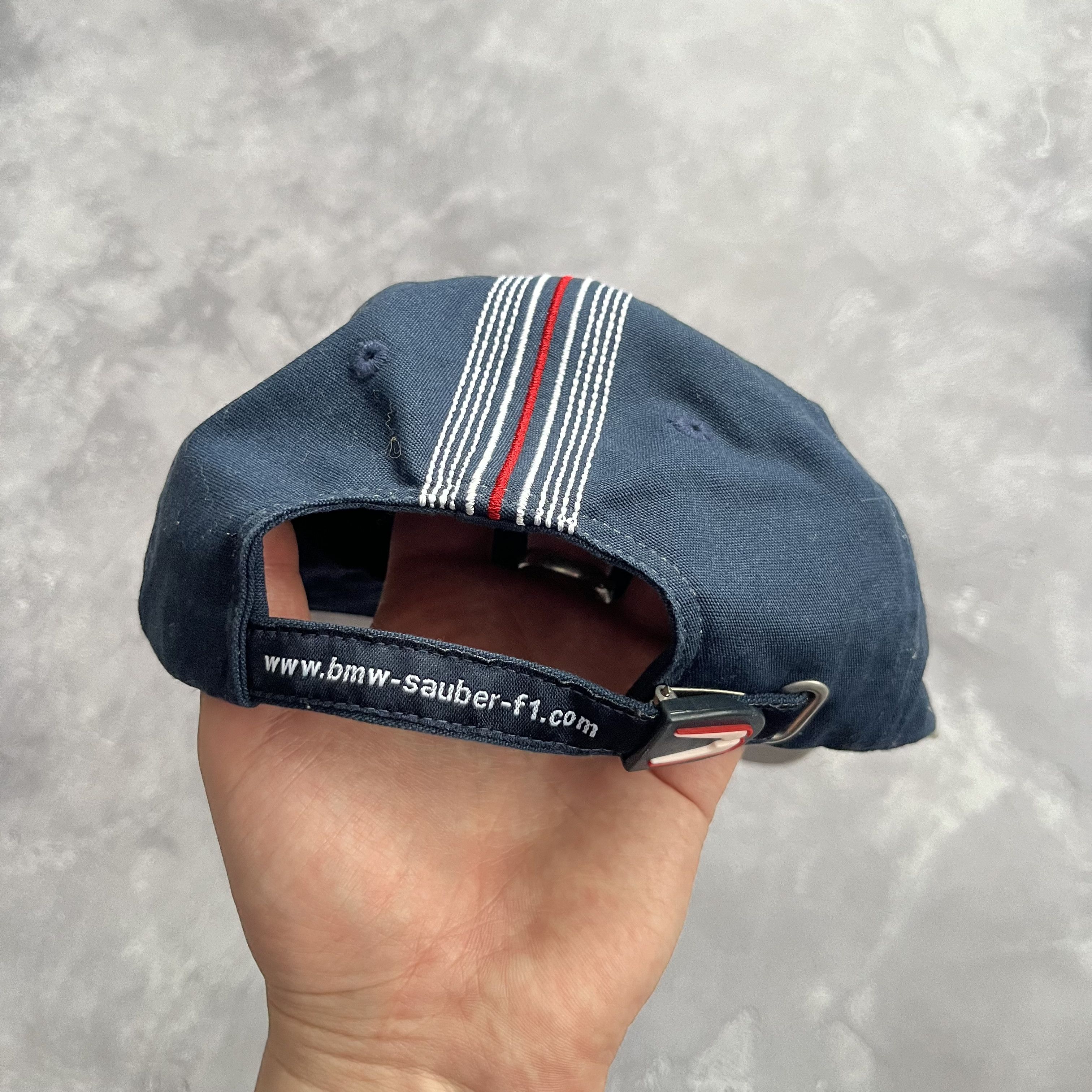 BMW BMW Sauber F1 Team Blue Racing Cap Hat Beamer Embroidered Size ONE SIZE - 2 Thumbnail