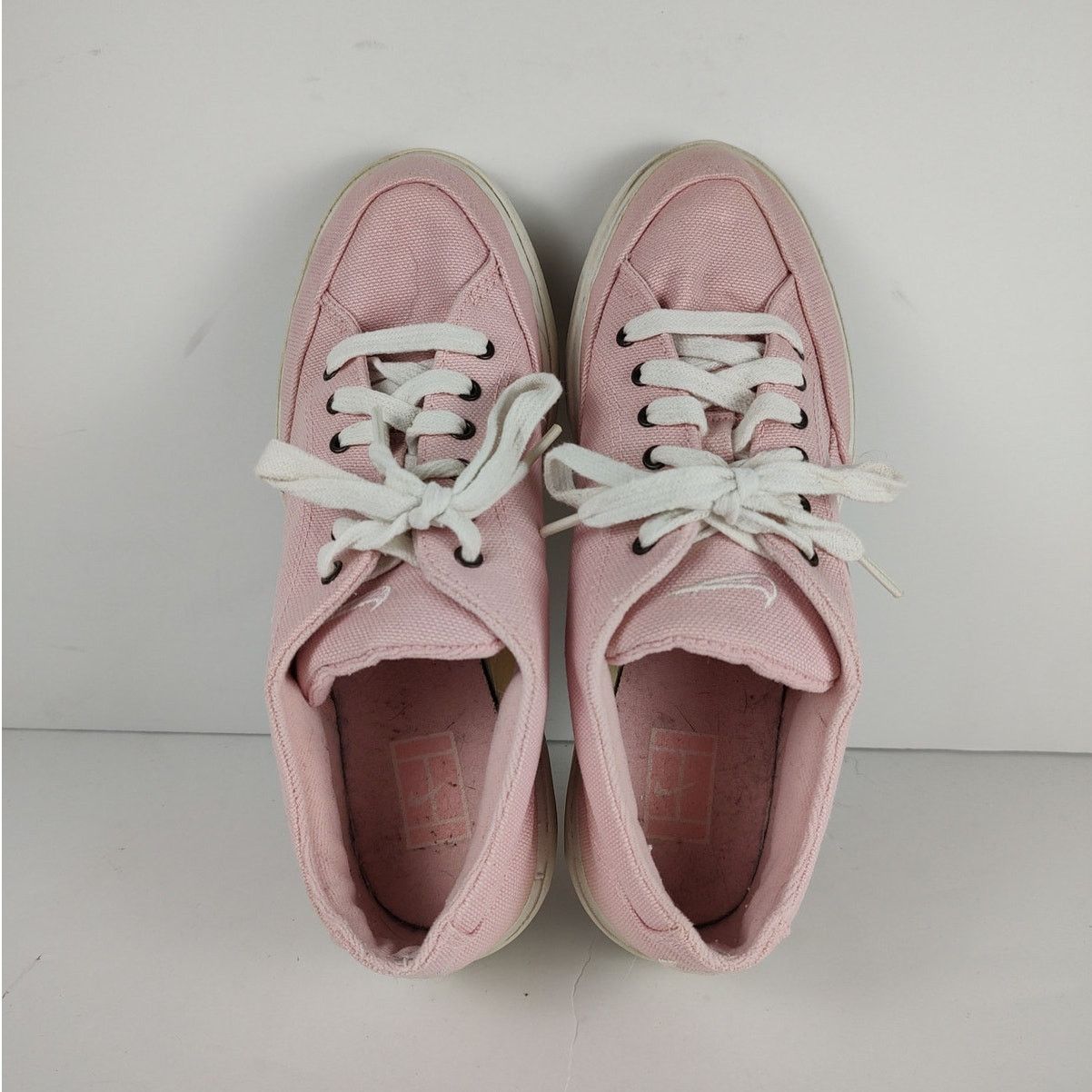 Nike VTG Nike Agassi pink canvas casual streetwear shoes womens 8 Size US 8 / IT 38 - 5 Thumbnail