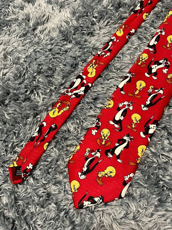Vintage Looney Tunes Vintage Tie 1995 Size ONE SIZE - 1 Thumbnail