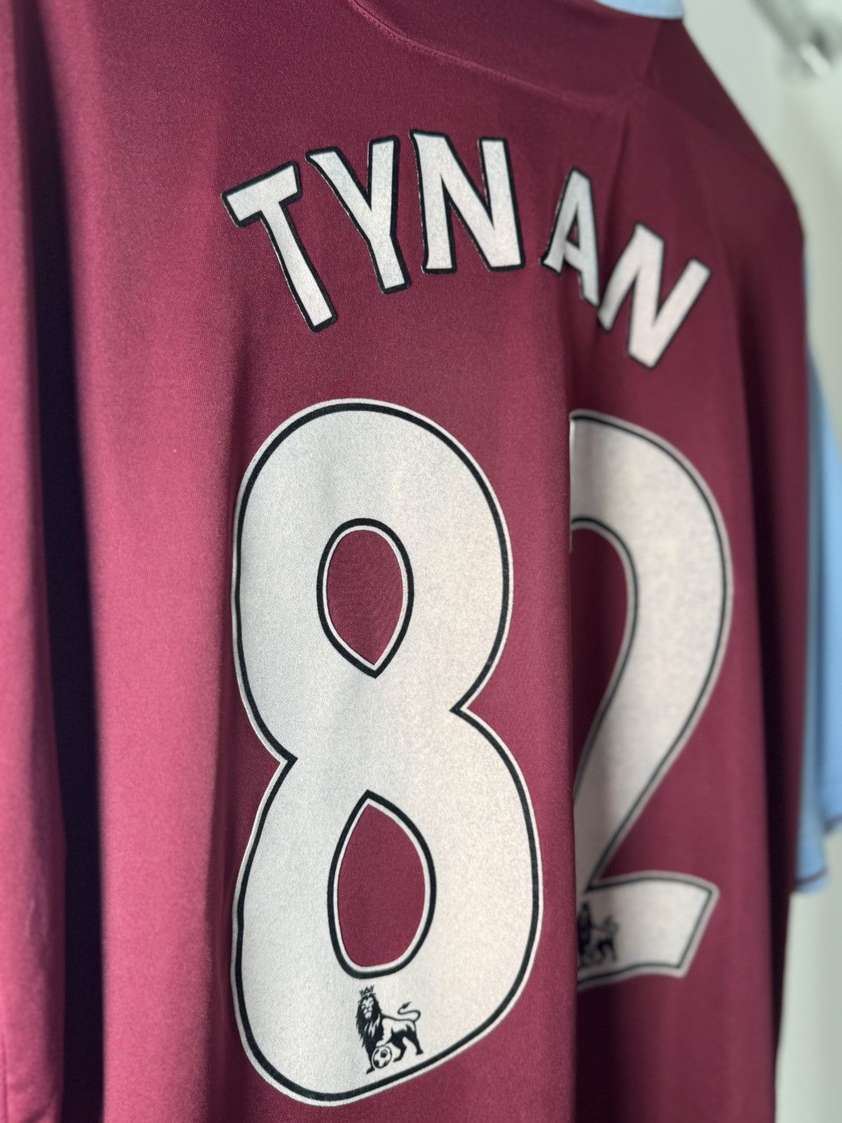 Macron Vintage 2012 Aston Villa Tynan #82 Macron Soccer Jersey L XL Size US XL / EU 56 / 4 - 8 Thumbnail