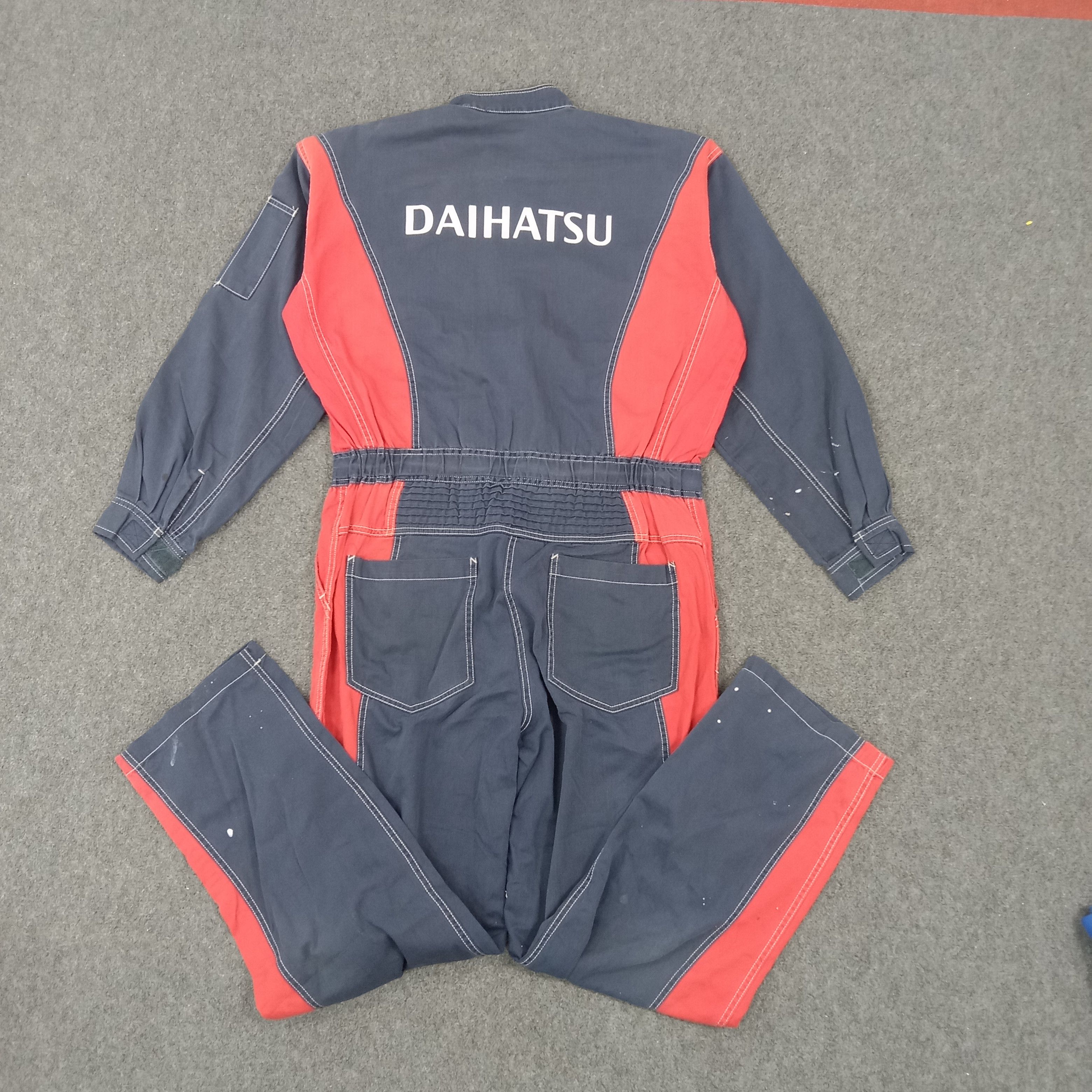 Japanese Brand × Vintage Daihatsu Japanese Racing Team Coverall Jacket Size US XL / EU 56 / 4 - 1 Thumbnail