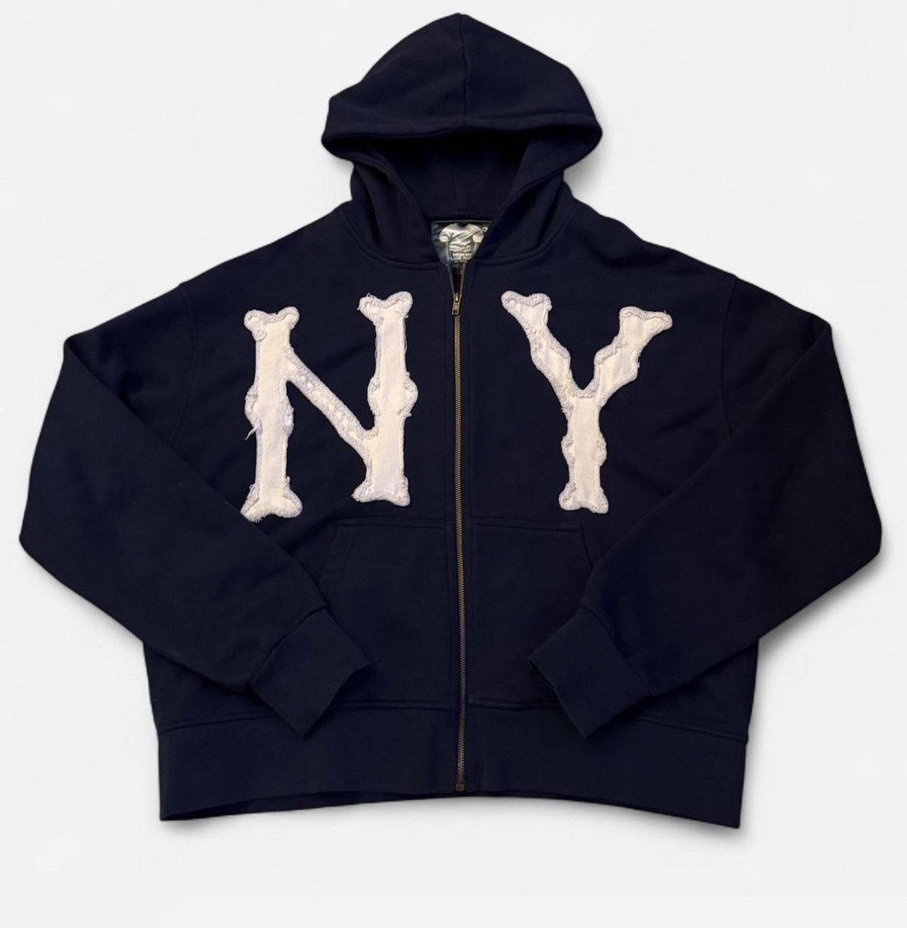 Other Rare Memory lane park navy and white New York zip-up hoodie Size US L / EU 52-54 / 3 - 1 Thumbnail