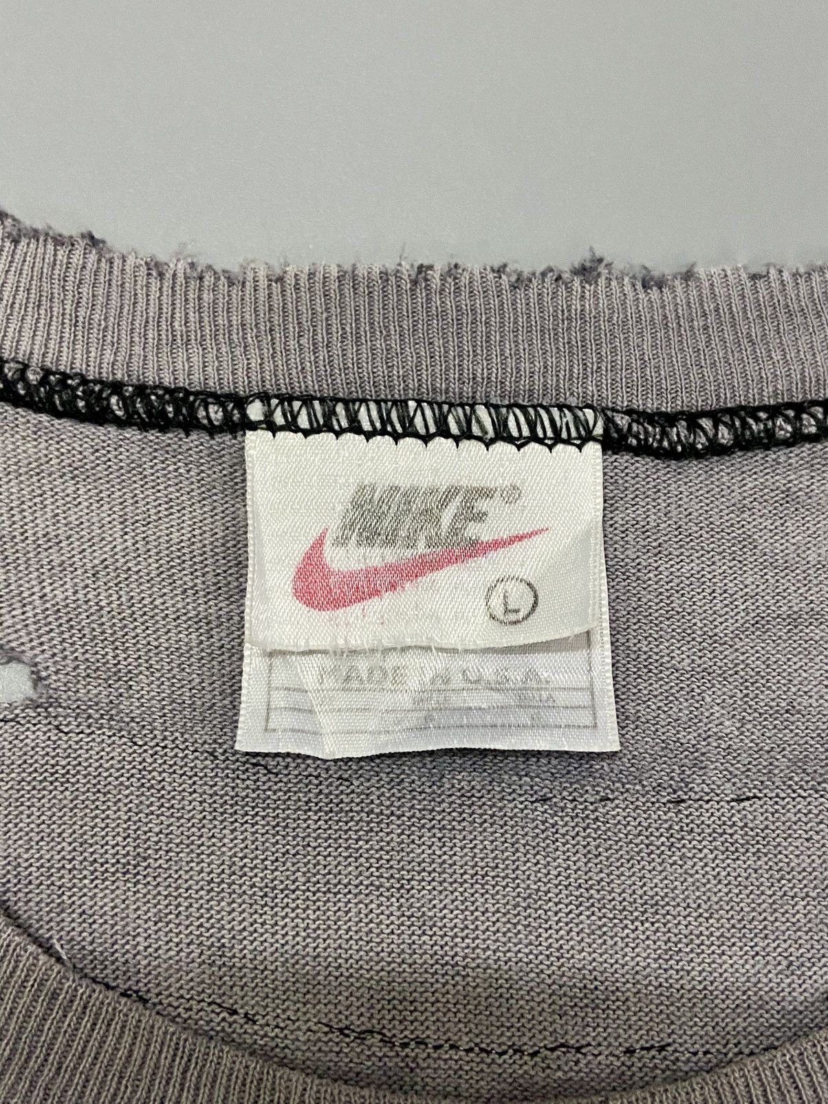 Nike Vintage 1990s Nike Air Jordan Jumpman tee Size US L / EU 52-54 / 3 - 10 Thumbnail