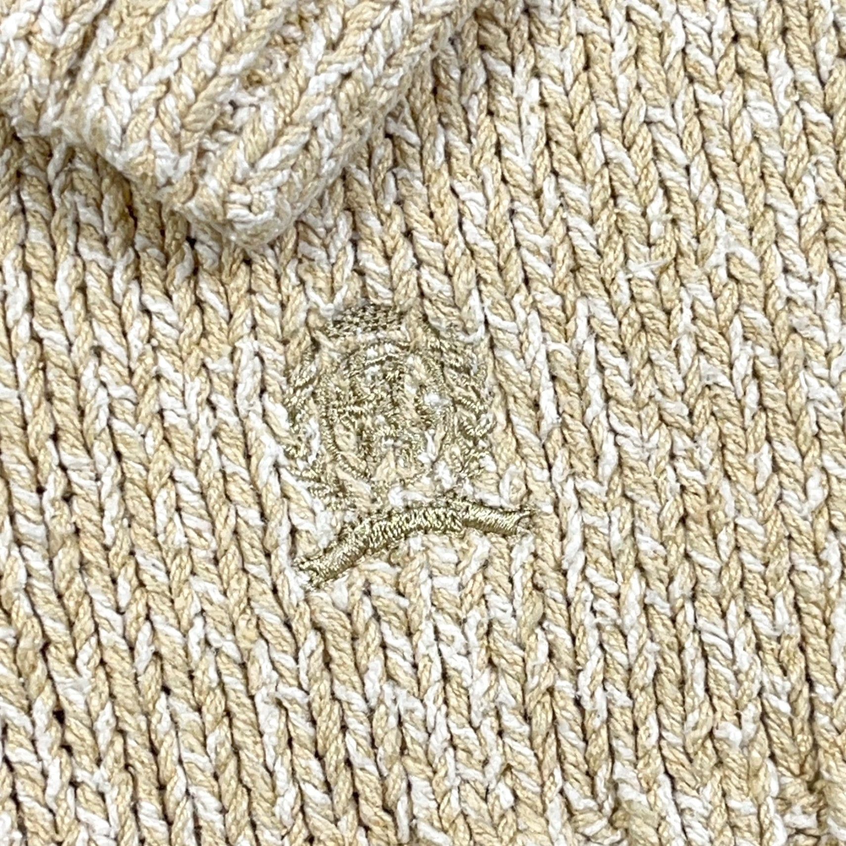 Tommy Hilfiger VINTAGE Tommy Hilfiger Sweater Men XL Tan Heavy Knit Crewneck Rib Grandpa 90s Size US XL / EU 56 / 4 - 4 Thumbnail