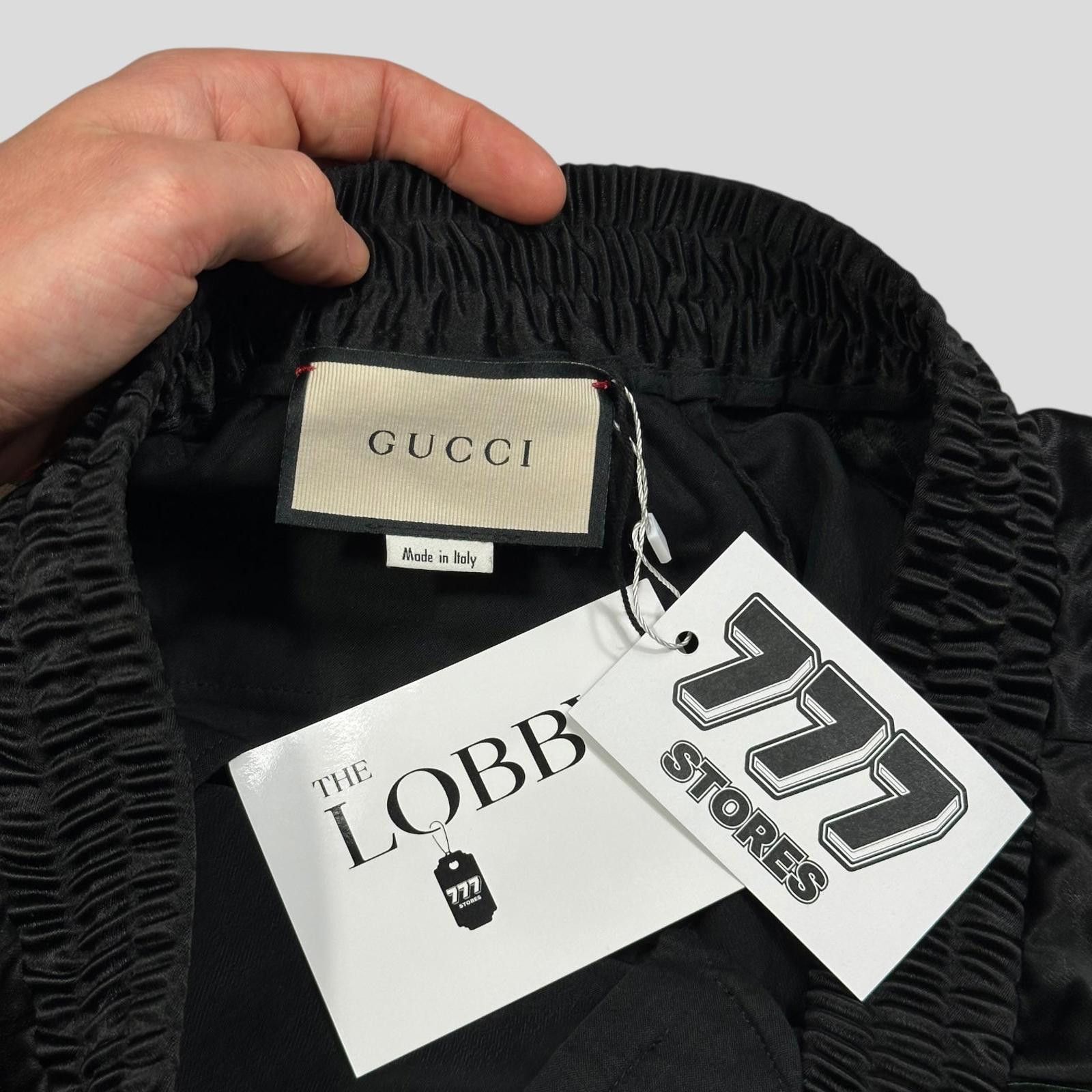 Gucci 2017 Striped Logo Acetate Tracksuit Trousers IT48 (M)