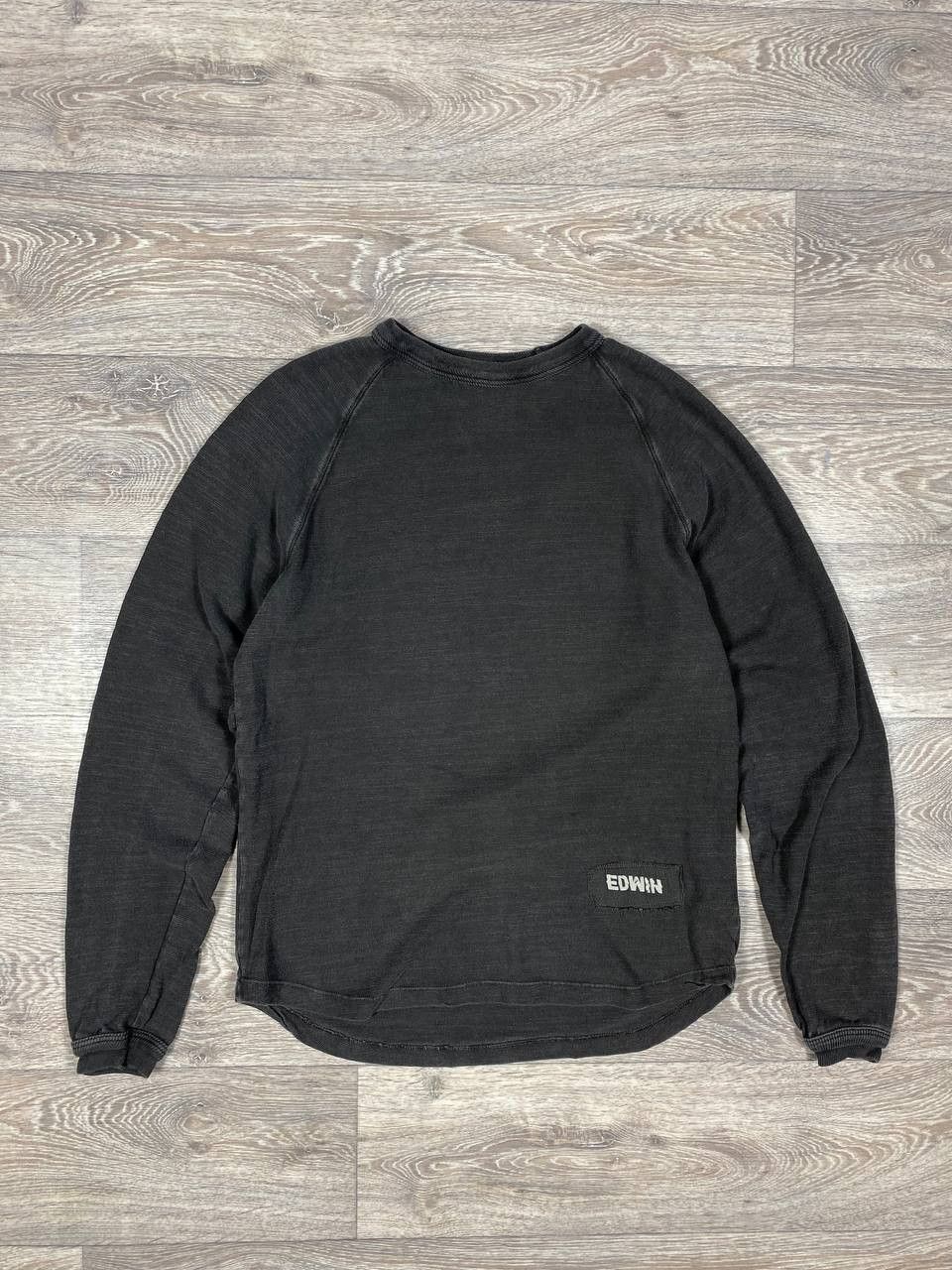 Edwin × Japanese Brand × Vintage Rare EDWIN vintage fade long sleeve Japanese Brand y2k Size US M / EU 48-50 / 2 - 3 Thumbnail
