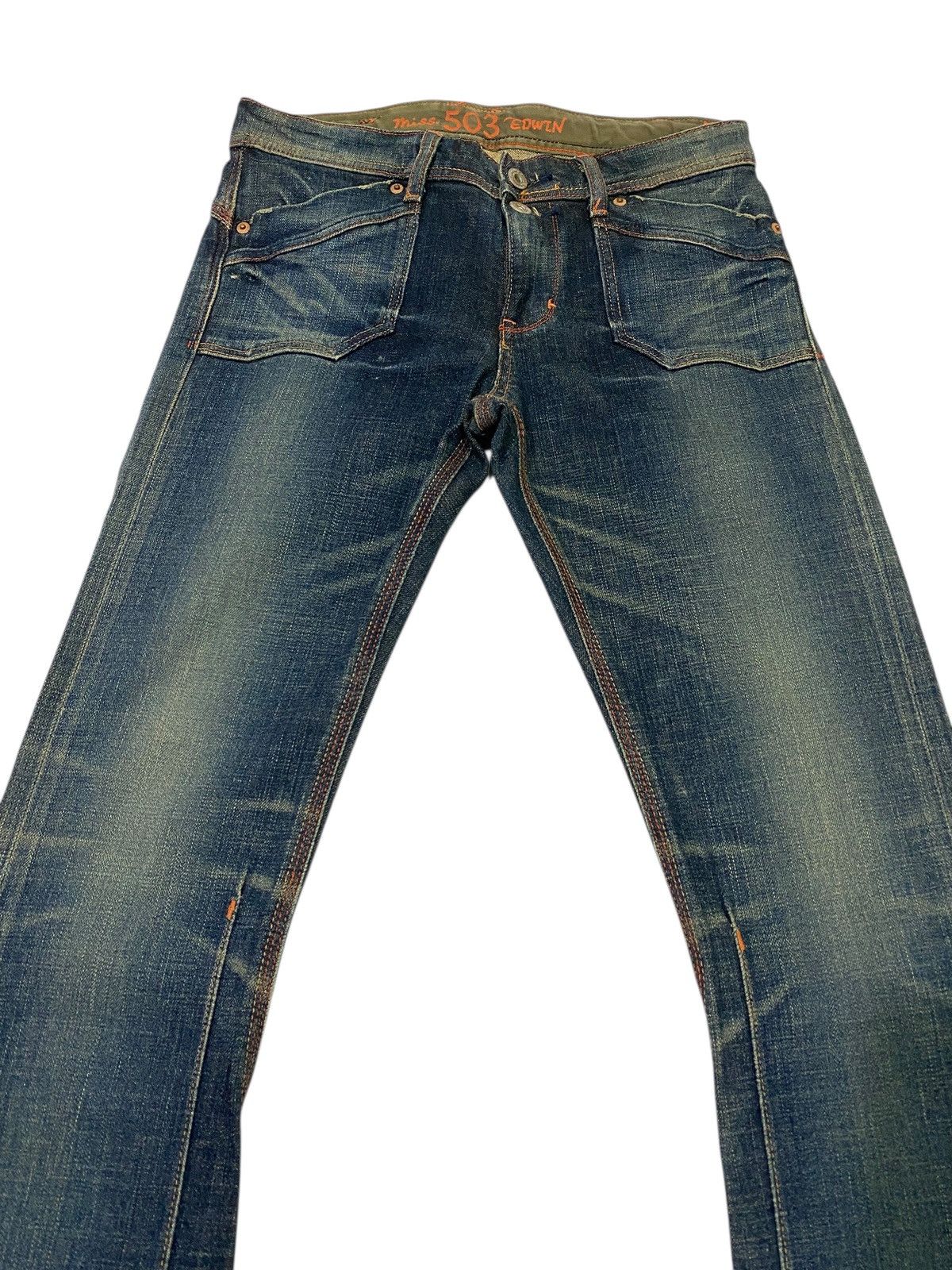 Edwin Edwin 503 spinal flare jeans Size 30" / US 8 / IT 44 - 4 Thumbnail