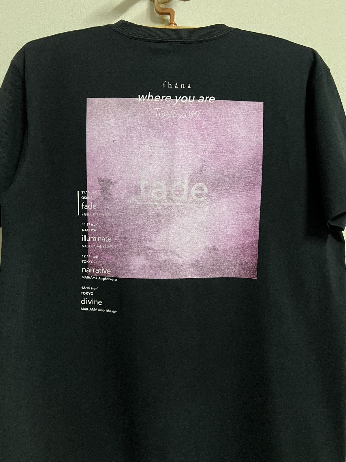 Band Tees Fhana Where You Are Tour 2019 Band Tee “fade” L Size US L / EU 52-54 / 3 - 1 Thumbnail