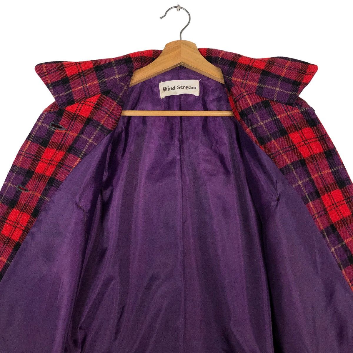 Japanese Brand 🔥Vtg Tartan Design Punk Jacket Style Wind Stream Japan Size US M / EU 48-50 / 2 - 12 Thumbnail
