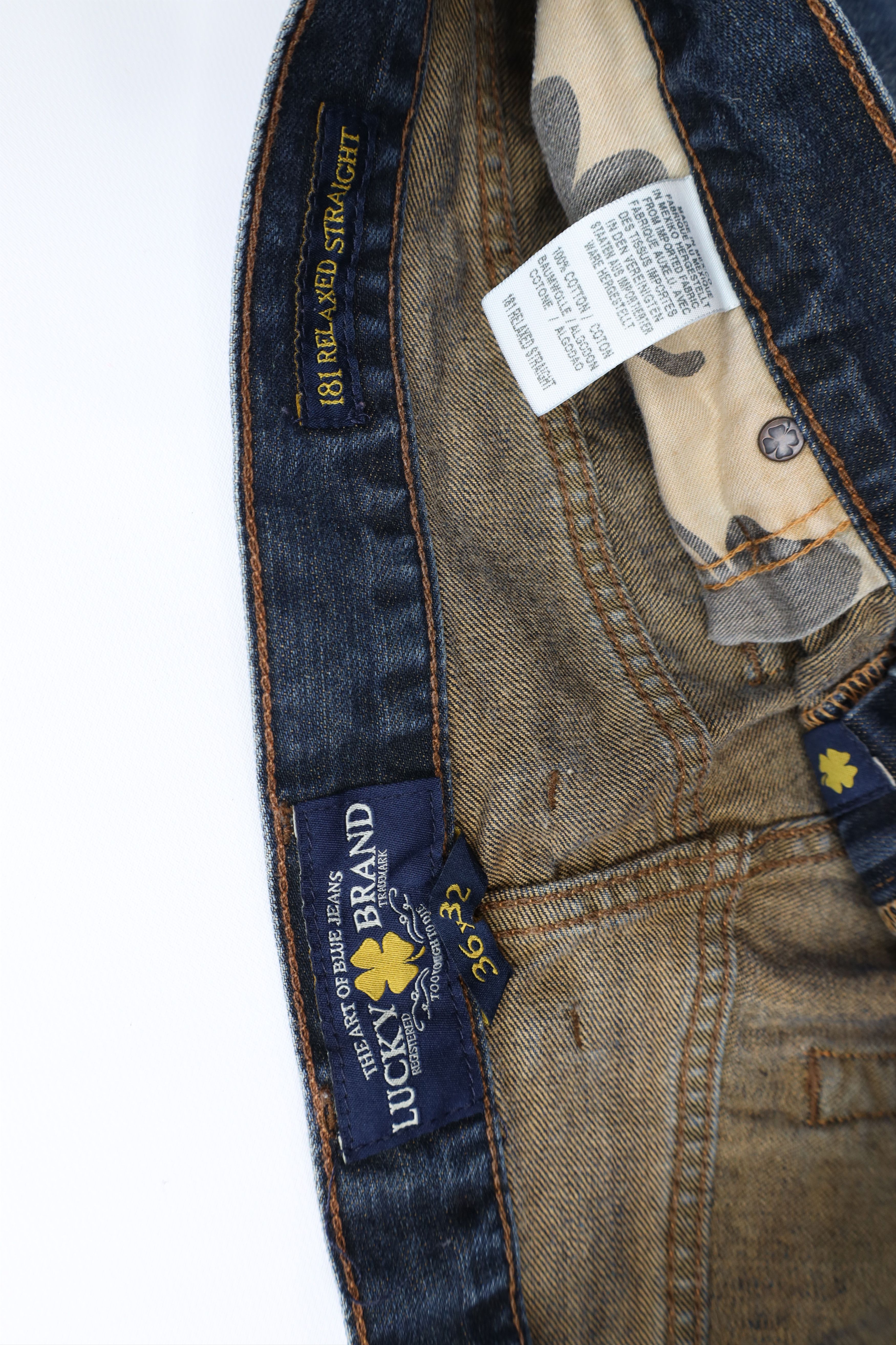 Lucky Brand Vintage Y2K Lucky Brand Jeans Straight Wide Leg Jeans Size US 36 / EU 52 - 6 Thumbnail