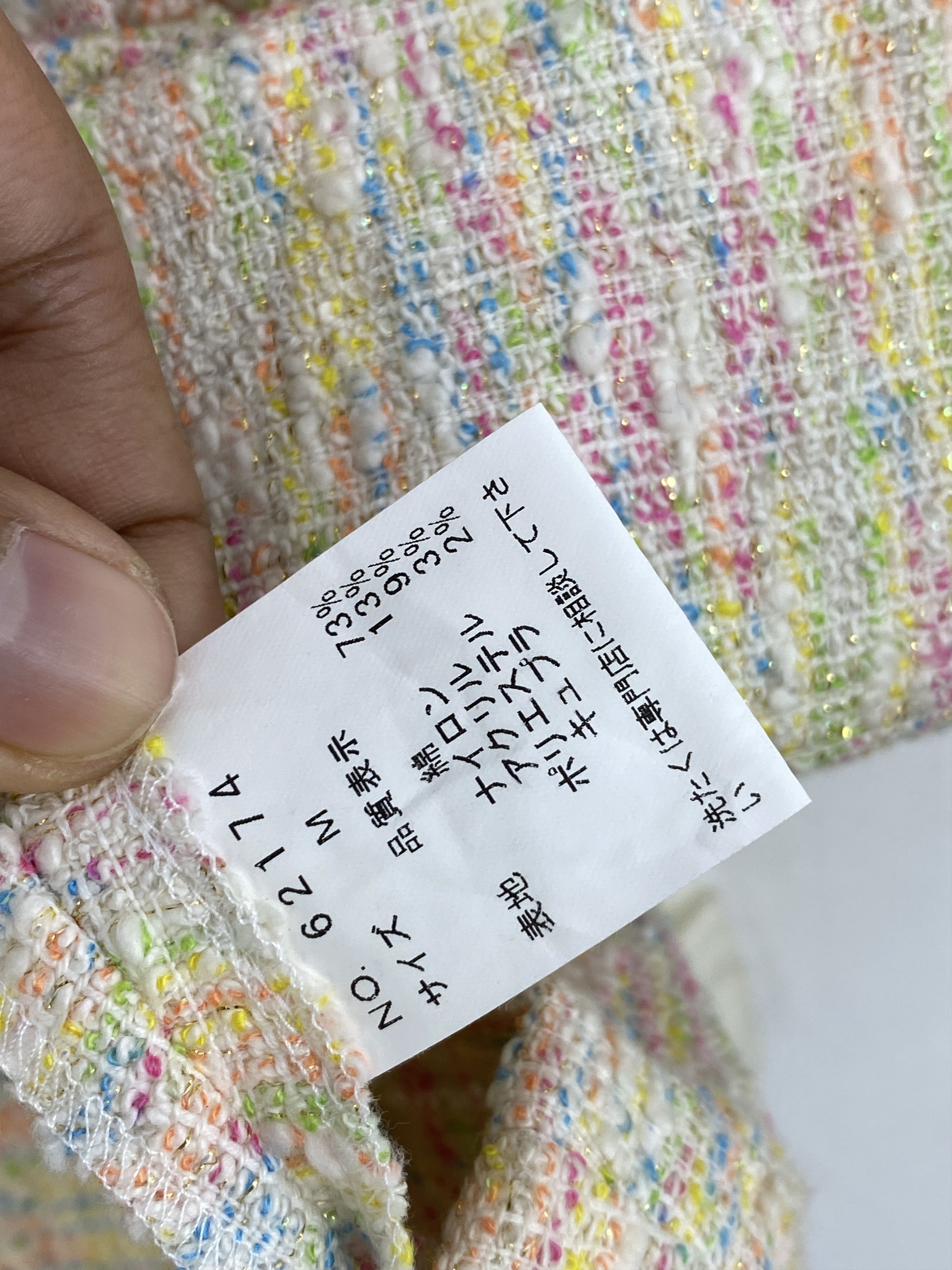 Japanese Brand Vintage Mr Bee Wool Duffle Rainbow Jacket Coat JA0116 Size US S / EU 44-46 / 1 - 7 Thumbnail