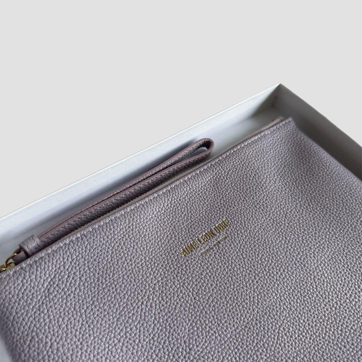 Aime Leon Dore Aime Leon Dore Leather Clutch Pouch Size ONE SIZE - 11 Thumbnail