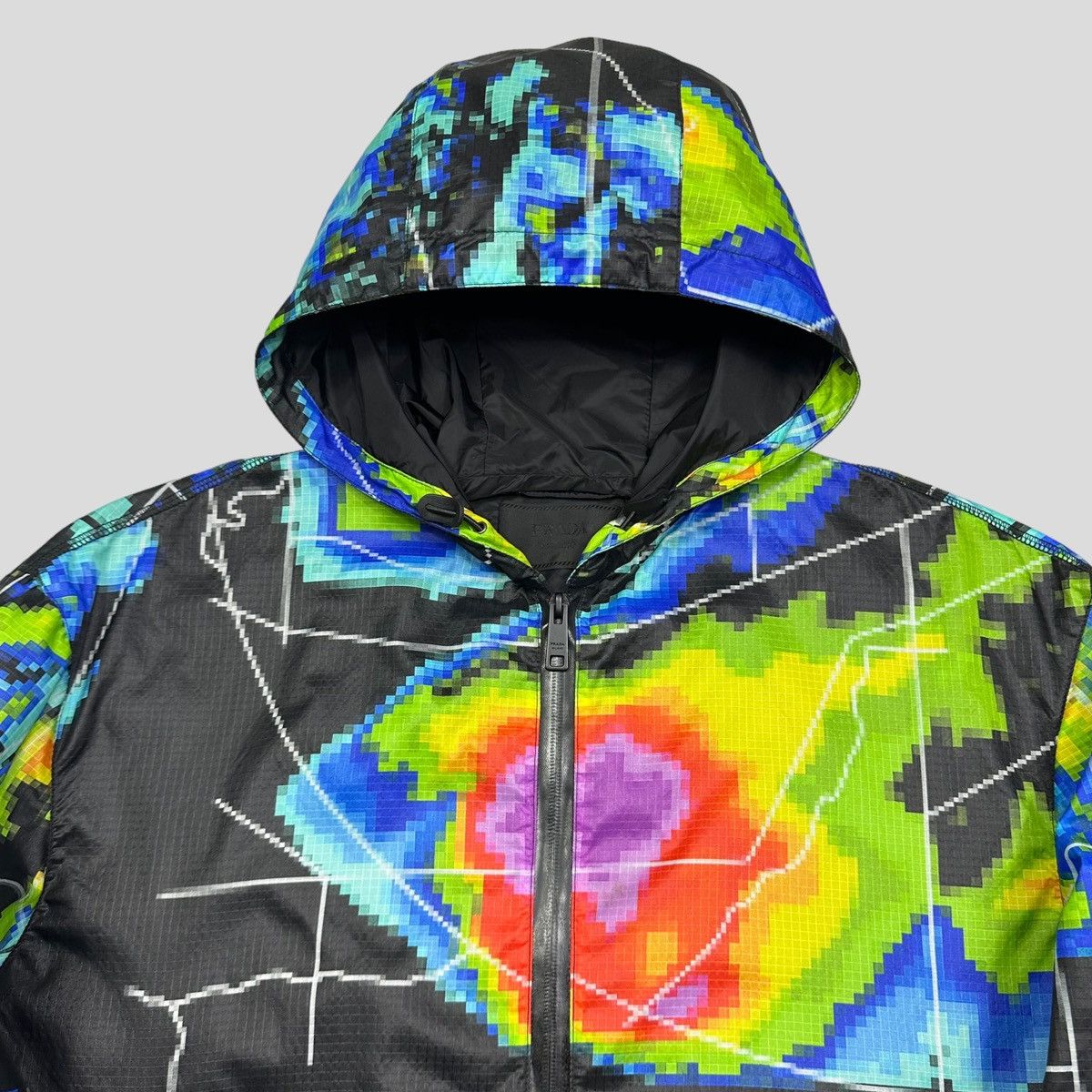 Prada Prada Milano SS17 Radar Nylon Ripstop Jacket - M (L) Size US M / EU 48-50 / 2 - 4 Thumbnail