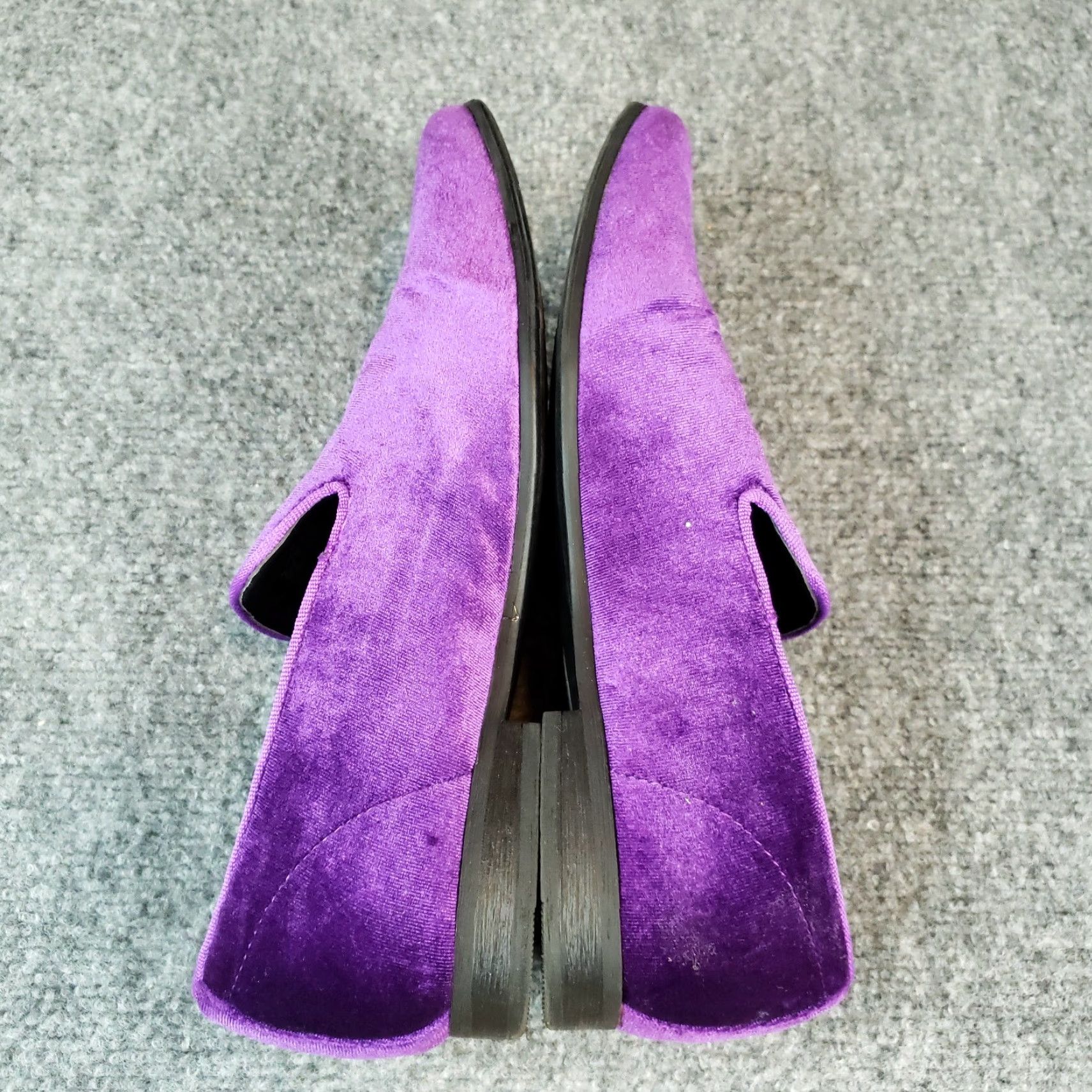 Steve Madden Steve Madden Laight Loafer Mens Size 8 Purple Velvet Slip On Casual Comfort Size US 8 / EU 41 - 6 Thumbnail