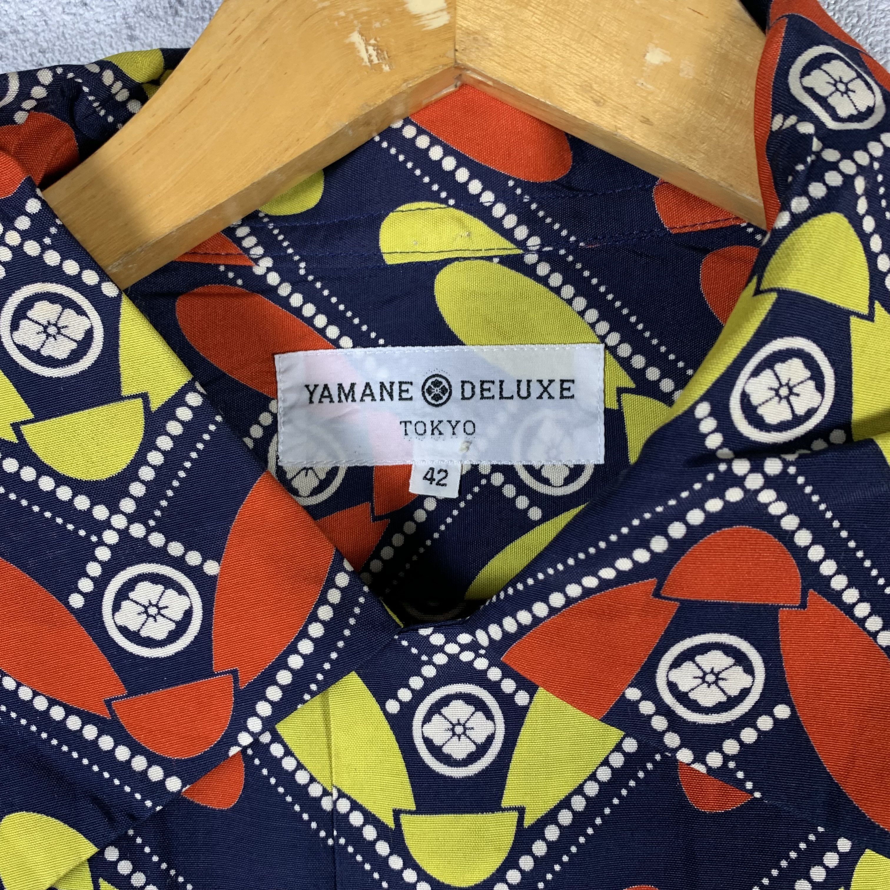 Evisu EVISU Yamane Deluxe Tokyo Printed Shirt Rayon Viscose Size US M / EU 48-50 / 2 - 5 Thumbnail