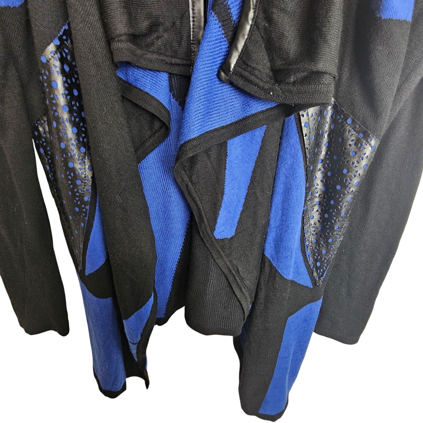 Alberto Alberto Makali Sweater Cardigan Waterfall Wool Whimsigoth S Size S / US 4 / IT 40 - 3 Thumbnail