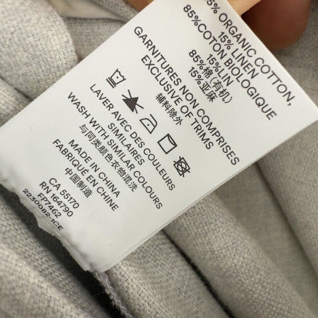 Frank & Oak FRANK & OAK Midi Minimalist Academia Pale Gray Skirt Size XS Size 24" / US 00 / IT 34 - 9 Thumbnail