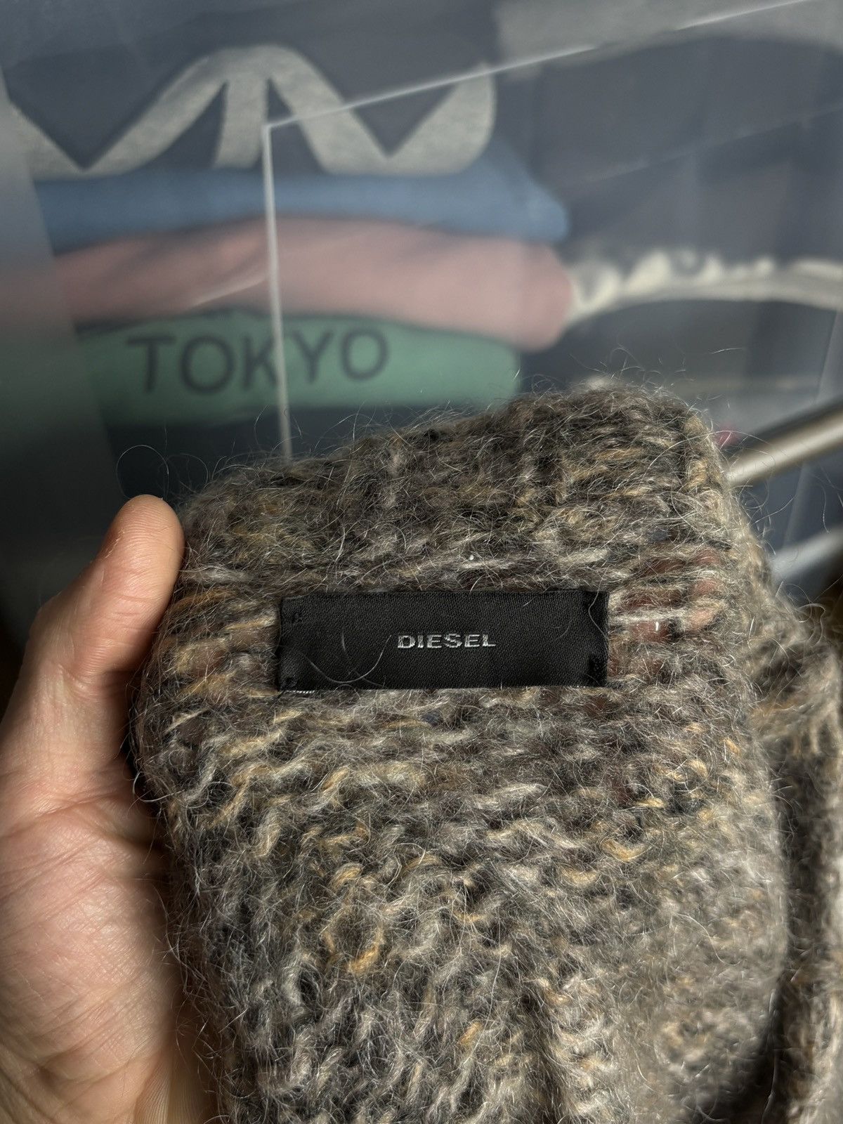 Diesel Diesel Oversize Mohair Wool Knitted Sweater Size M / US 6-8 / IT 42-44 - 8 Thumbnail